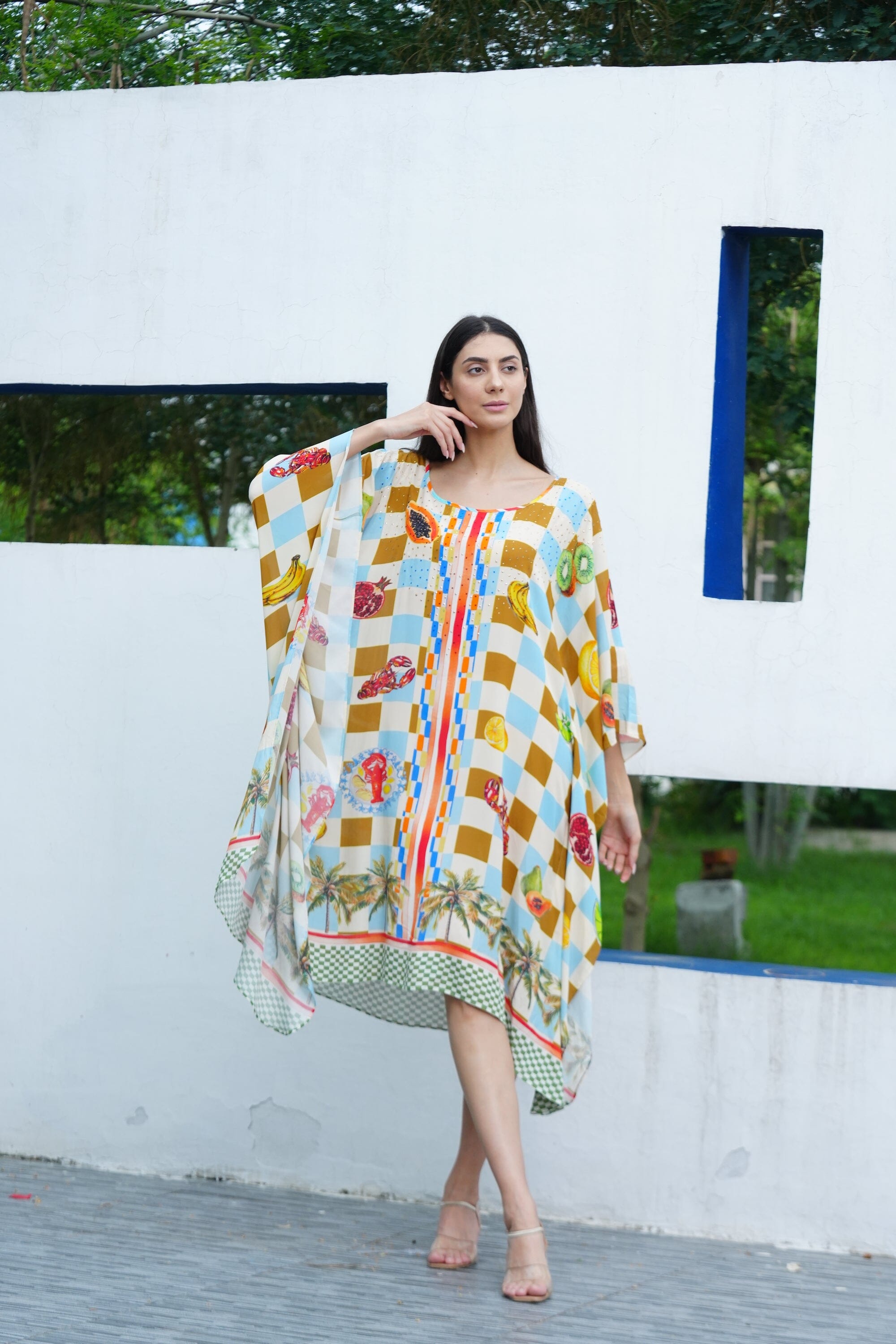 LUCCIANO - SHORT KAFTAN - TheSwankStore