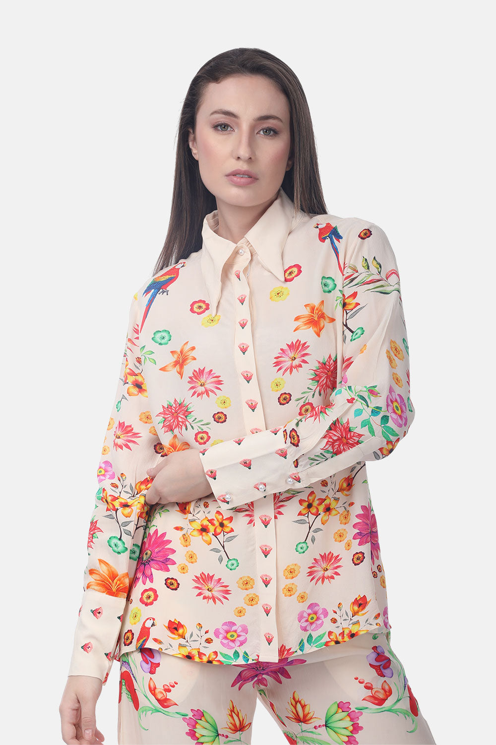 MESSIAN - ANAYA COLLAR SHIRT - TheSwankStore