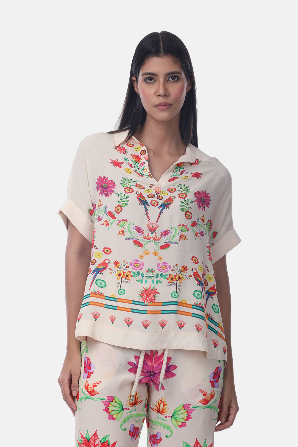 MESSIAN - ROSE TOP (Shorter Style) - TheSwankStore