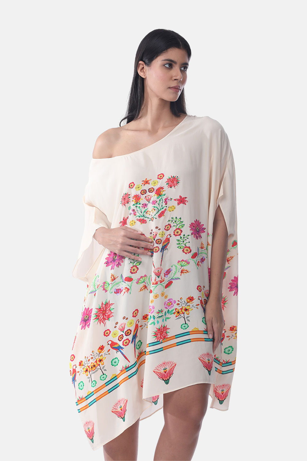 MESSIAN - SHORT BOX KAFTAN - TheSwankStore