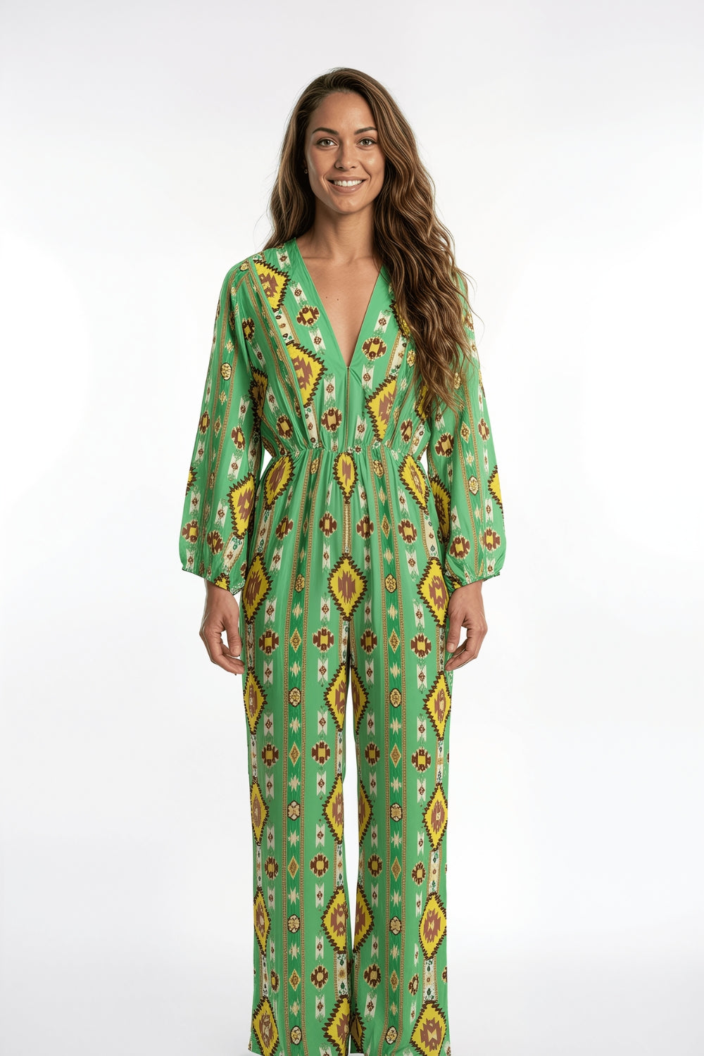 MELBOURNE - LUXE JUMPSUIT 100% Silk - TheSwankStore