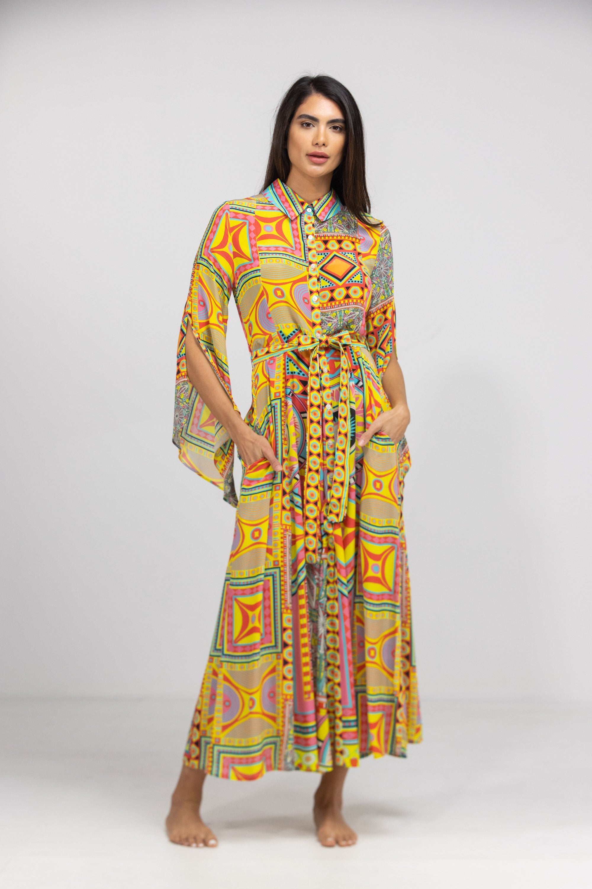 HOBART - NEW SLEEVE FREYA DRESS