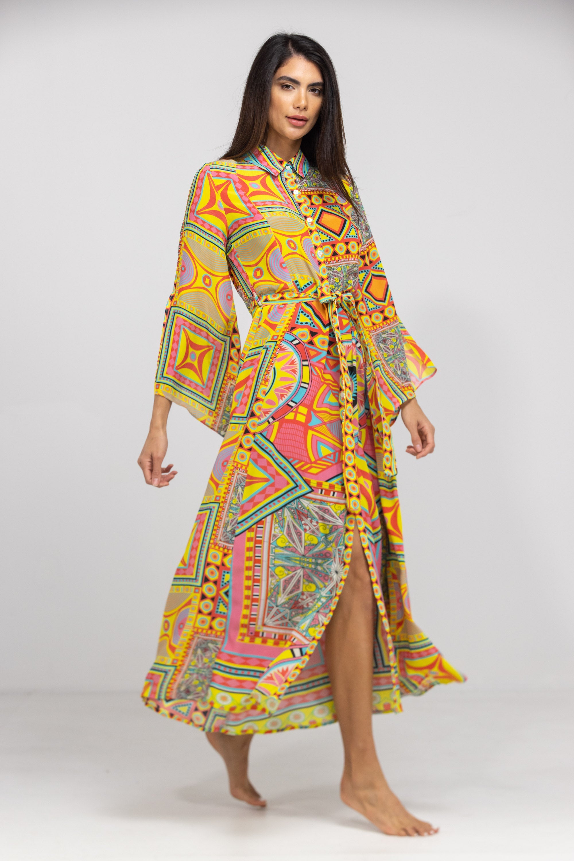 HOBART - NEW SLEEVE FREYA DRESS