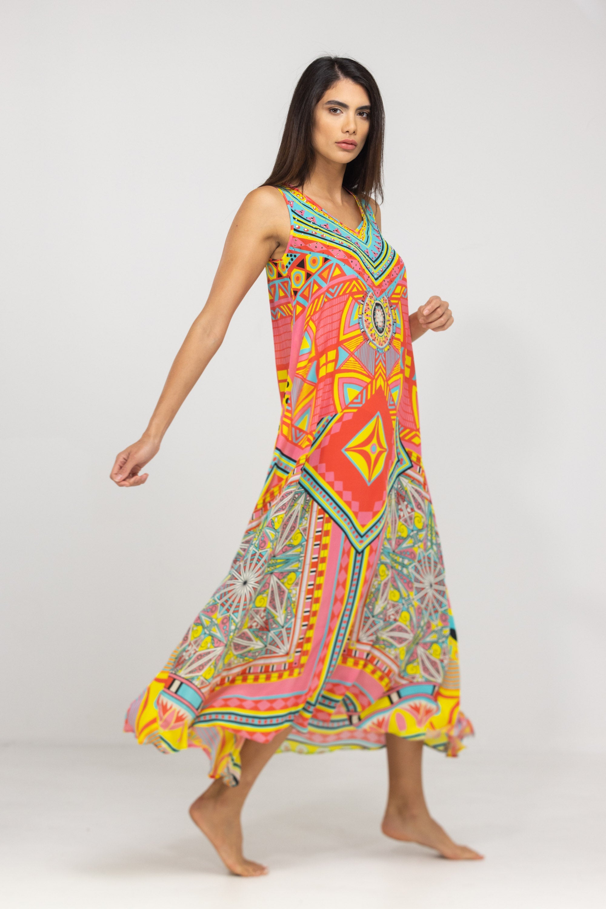 HOBART- FLOWING MAXI DRESS