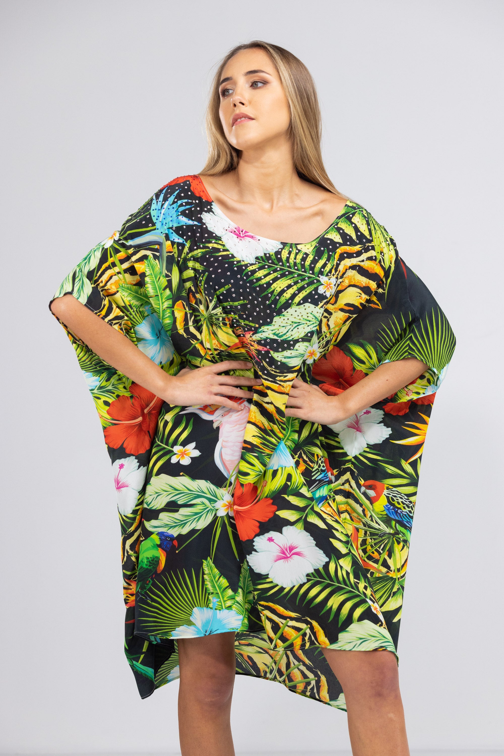 DARWIN - SHORT BOX KAFTAN