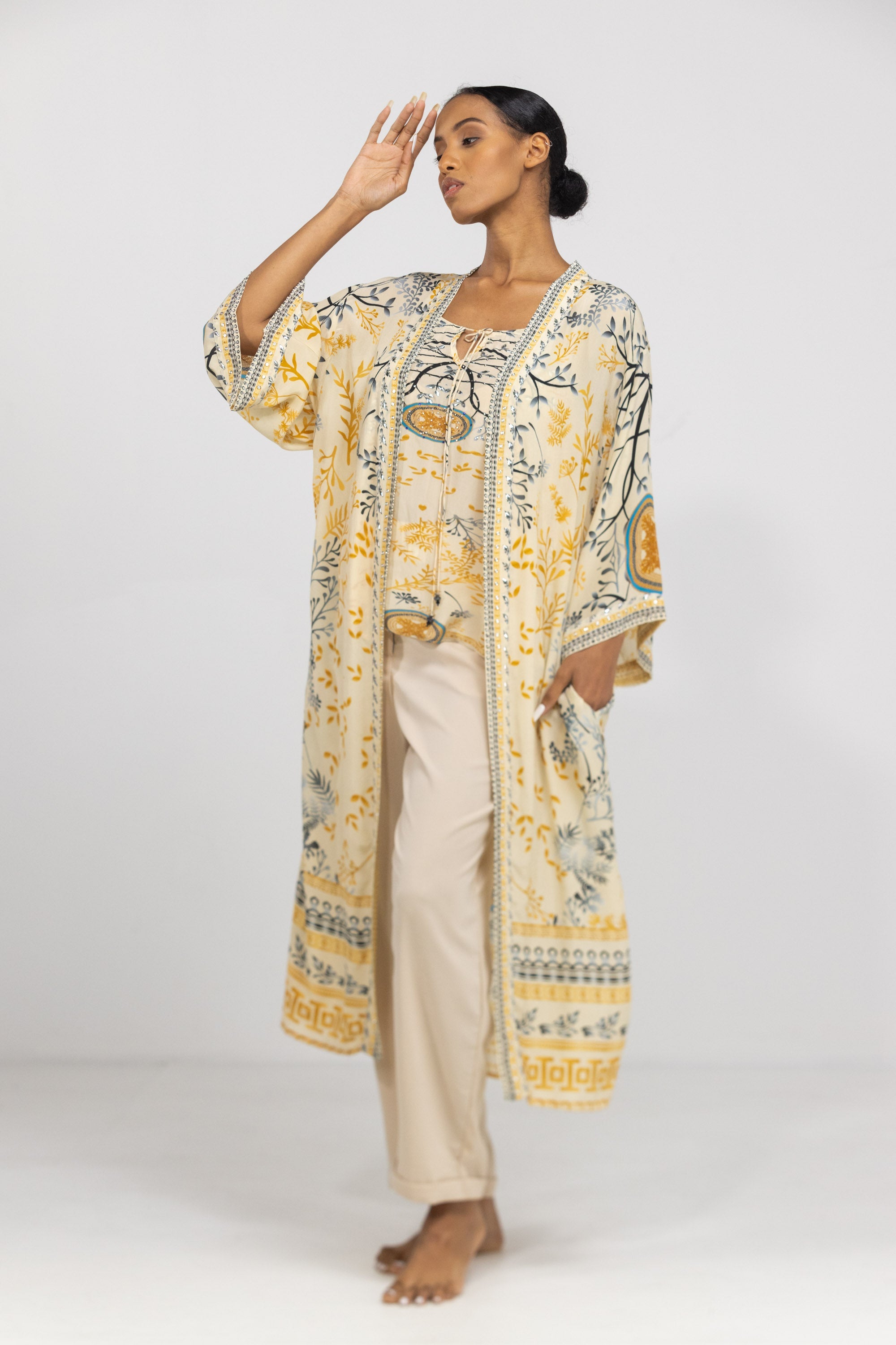 BRISBANE - KIMONO LONG SHRUG