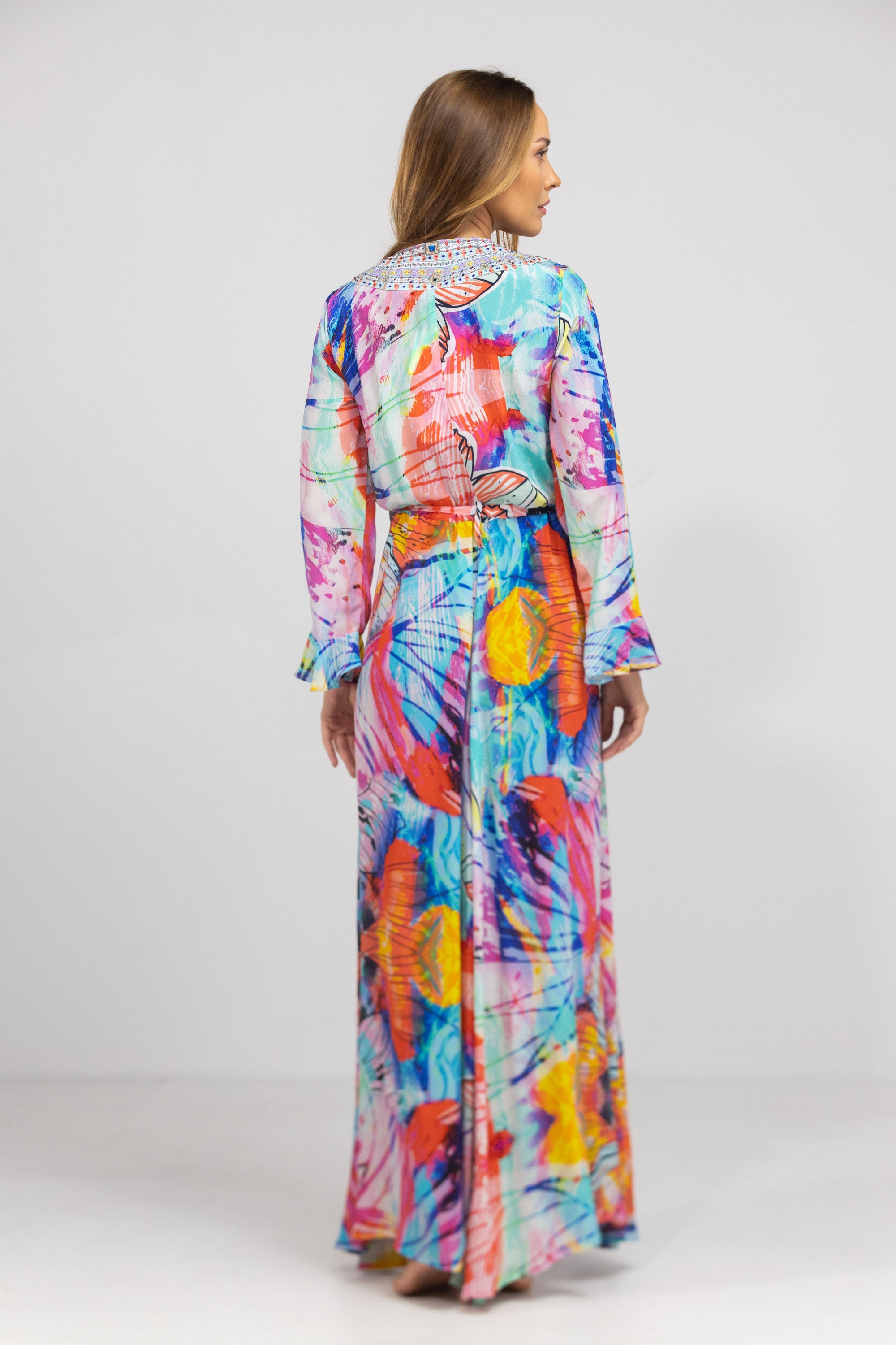 CANBERRA - LUXE LONG ROBE