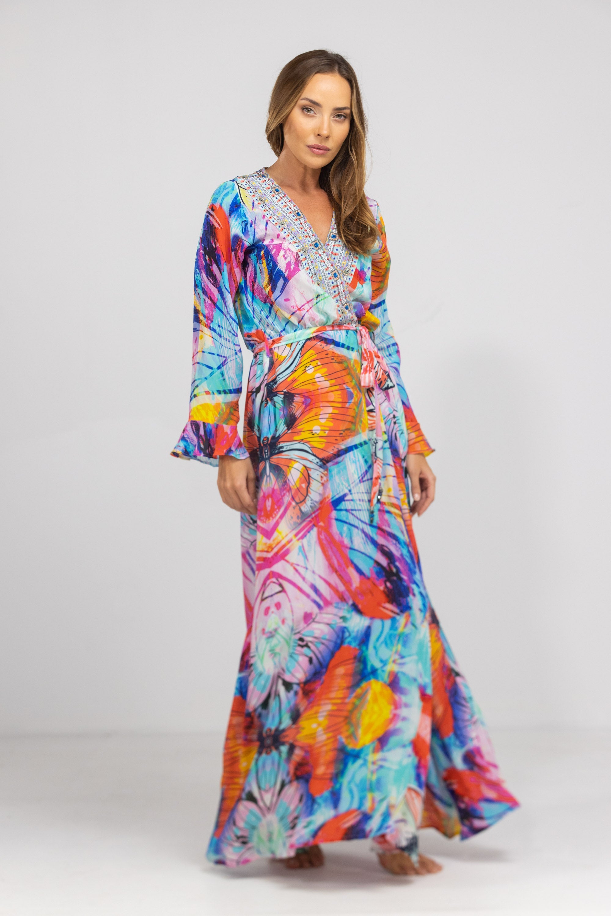 CANBERRA - LUXE LONG ROBE
