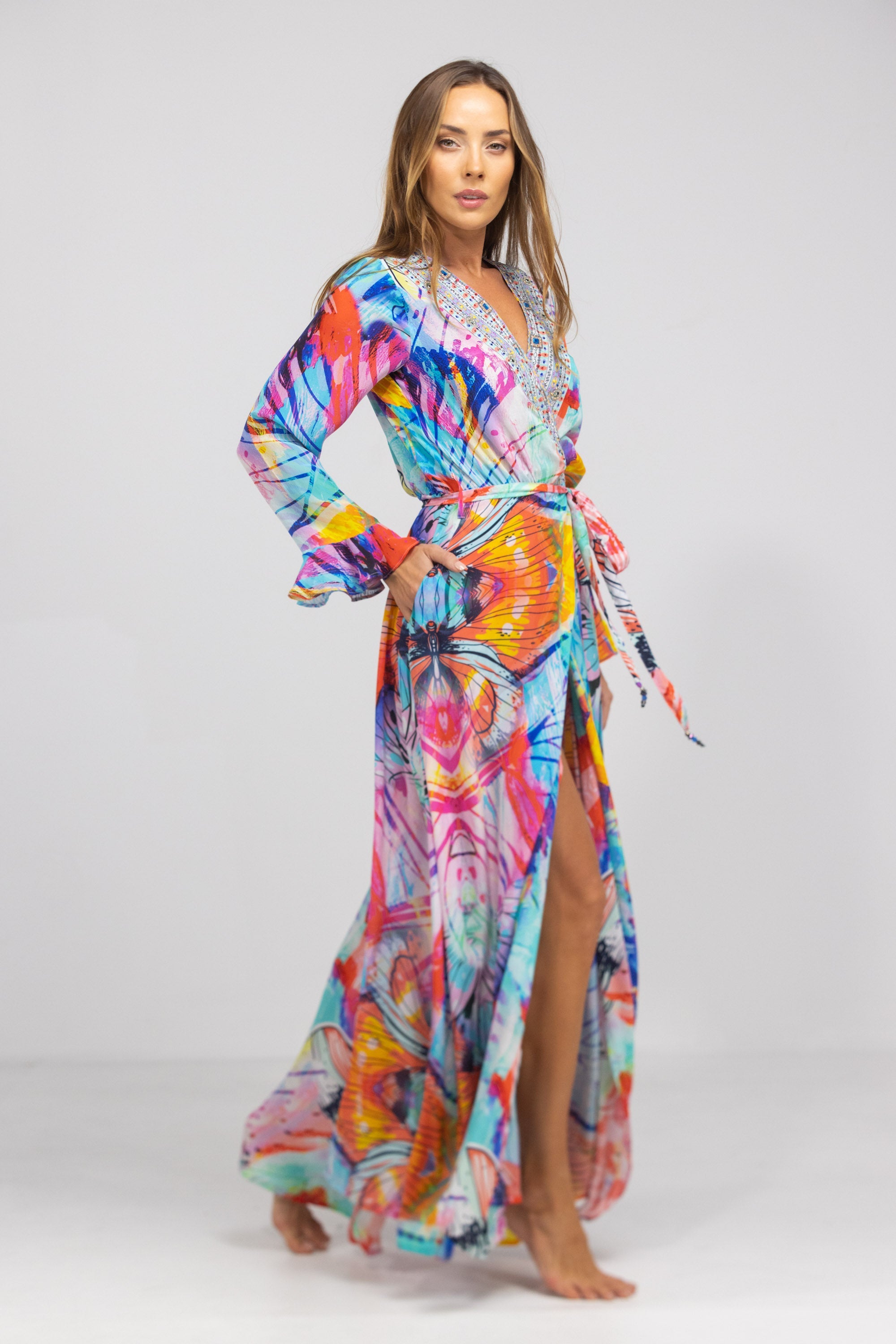 CANBERRA - LUXE LONG ROBE