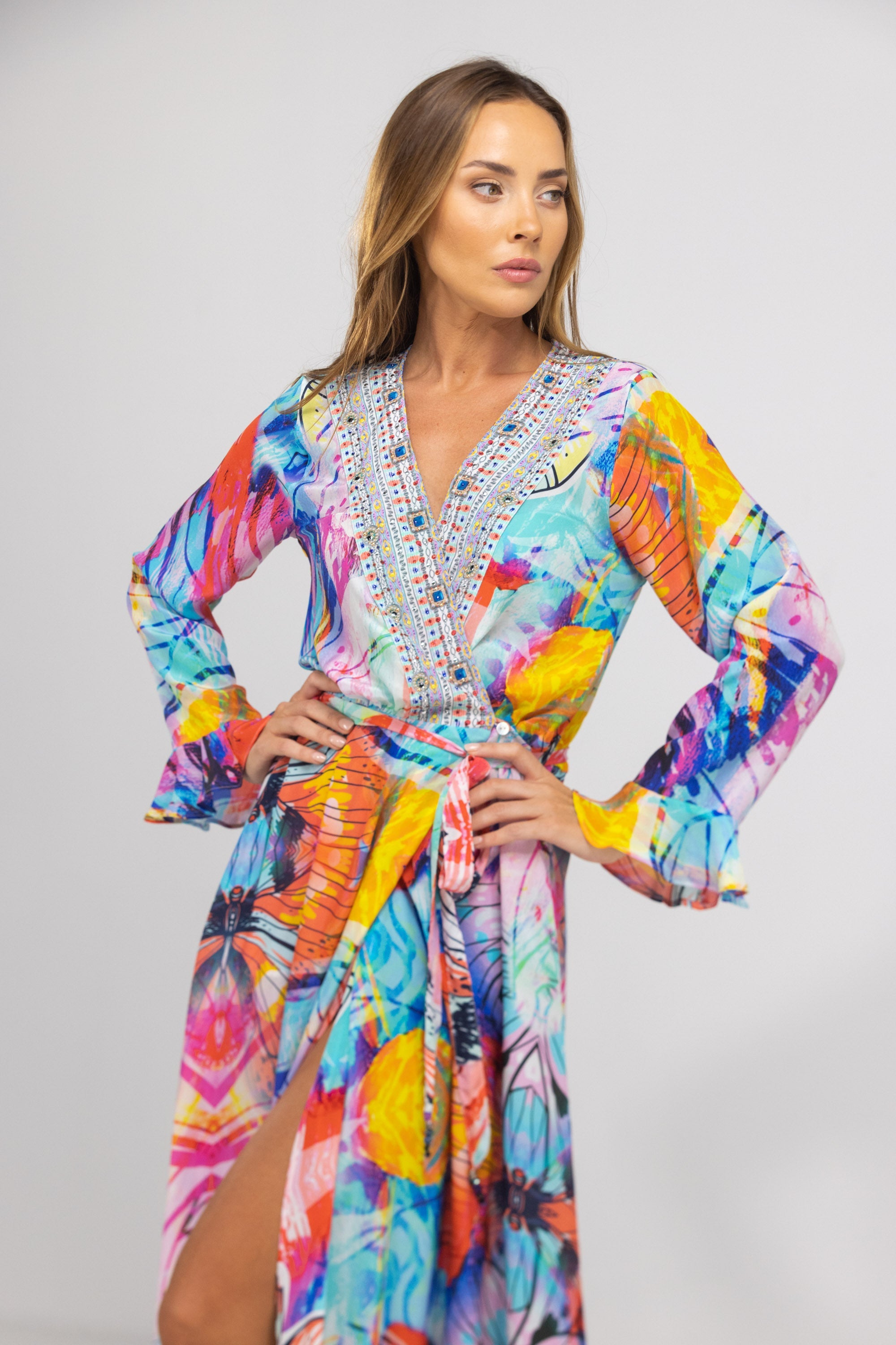 CANBERRA - LUXE LONG ROBE