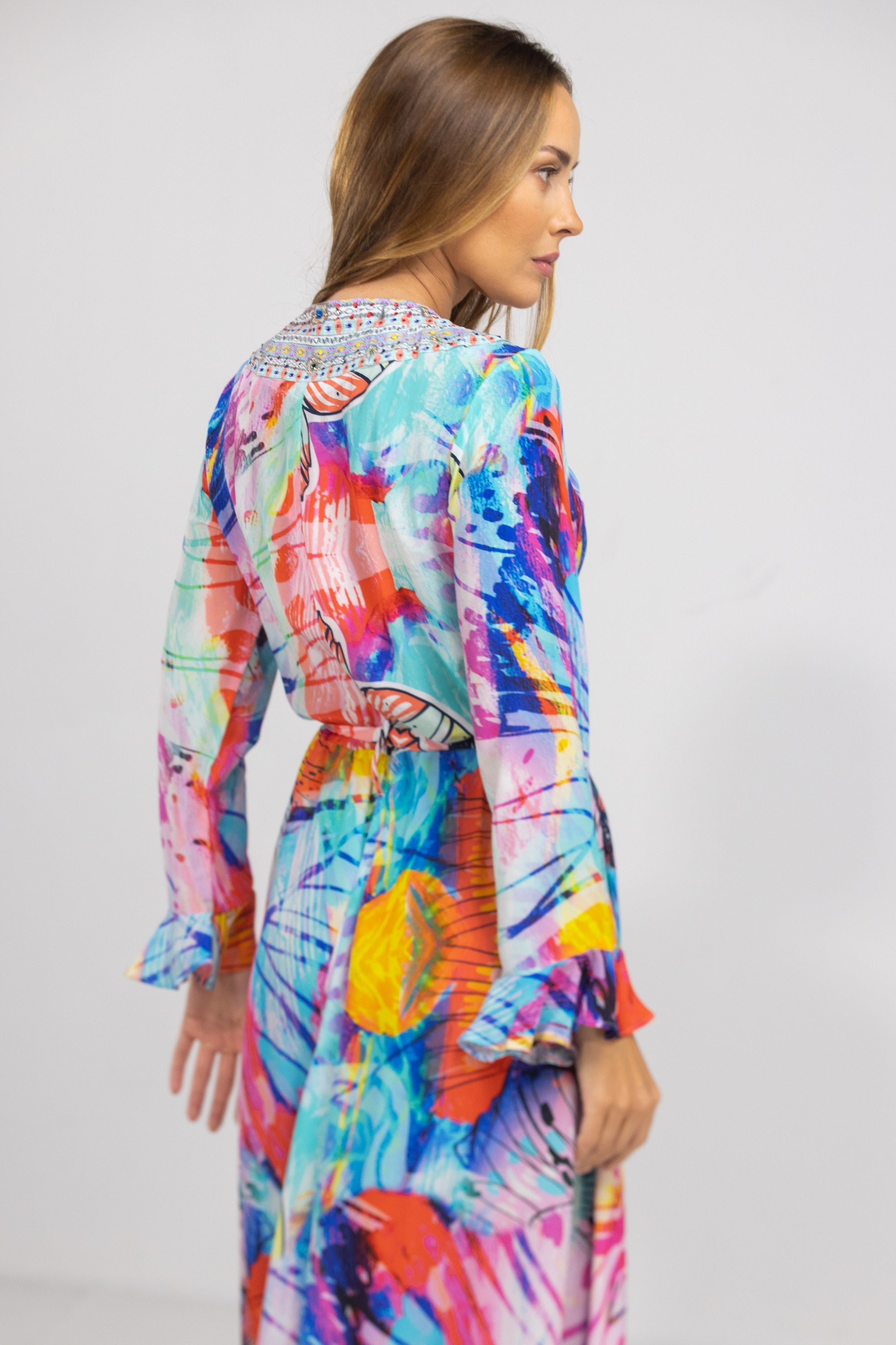 CANBERRA - LUXE LONG ROBE