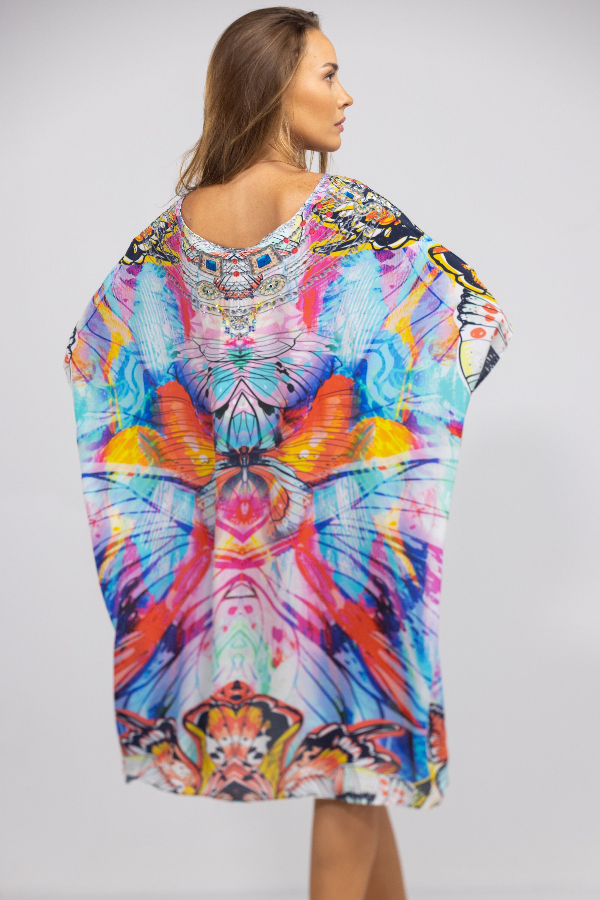 CANBERRA - SHORT BOX KAFTAN