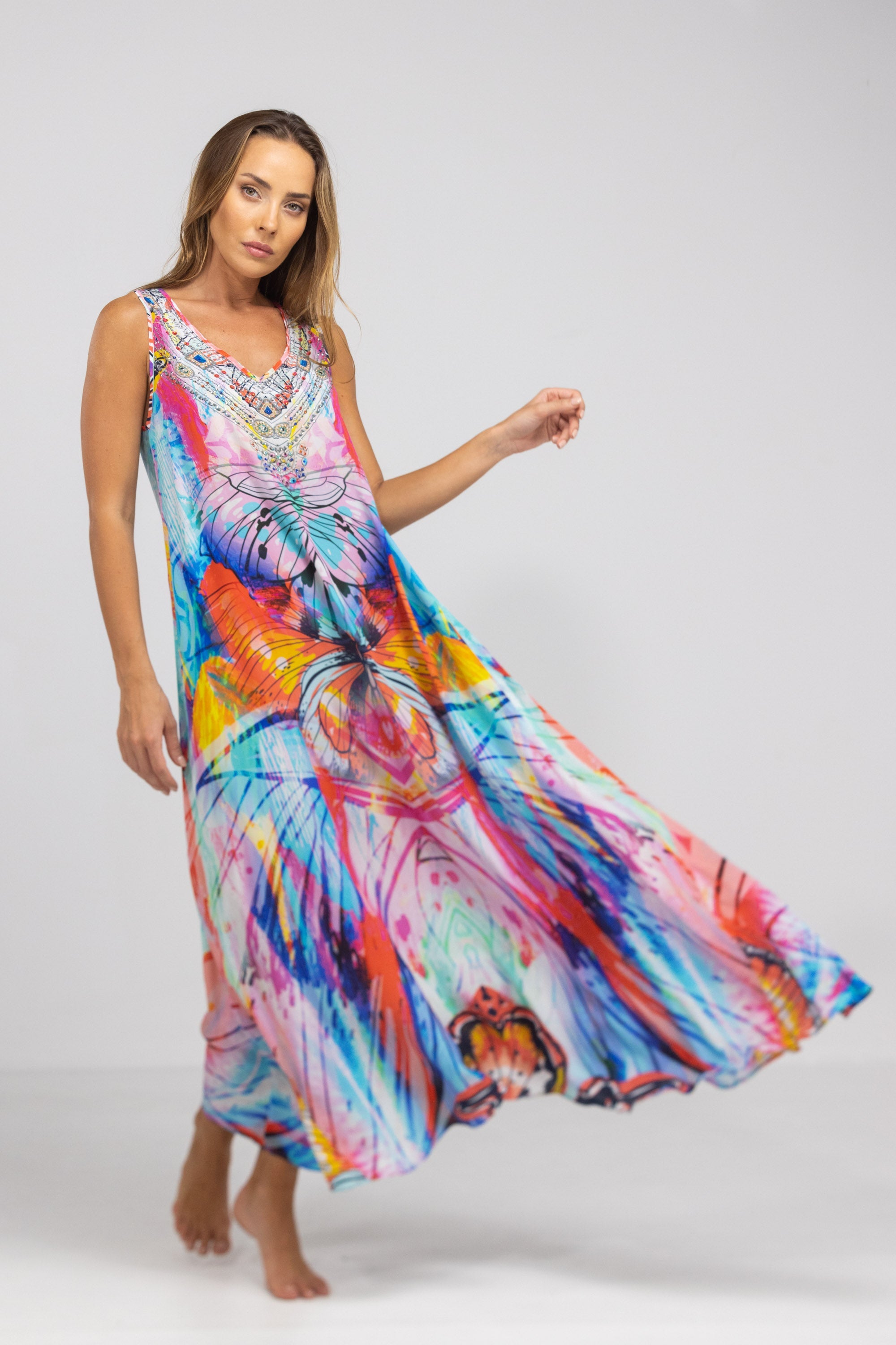 CANBERRA - FLOWING MAXI DRESS