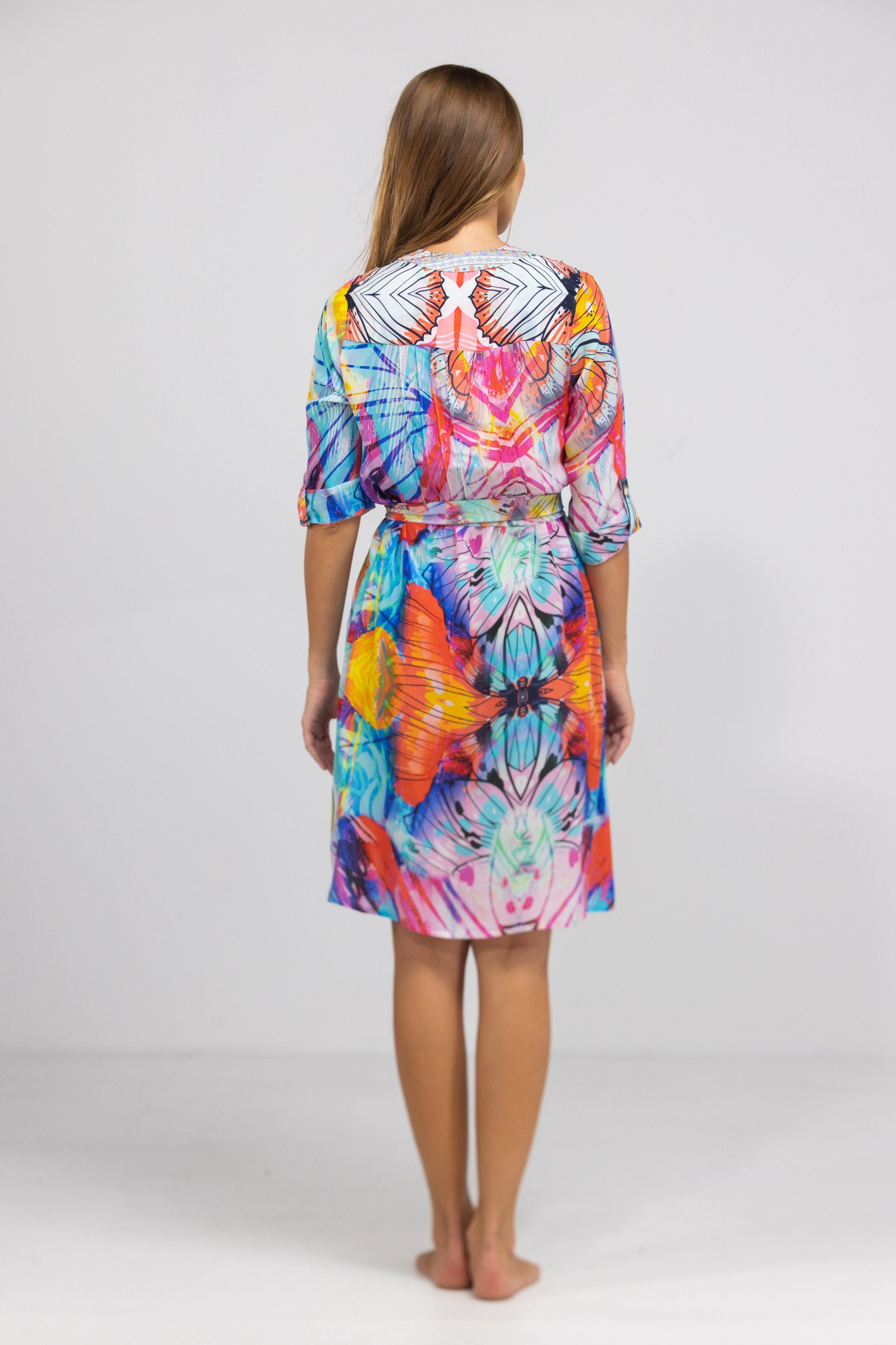CANBERRA - PINTUCKS DRESS