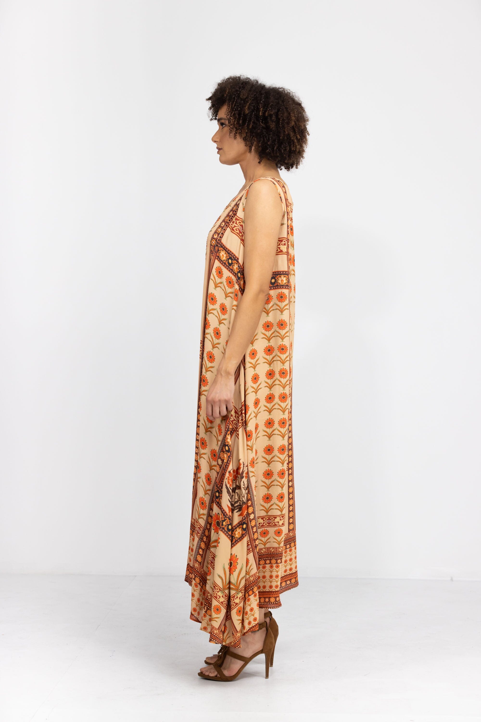 MAHOGANY - SLEEVELESS MAXI DRESS - TheSwankStore