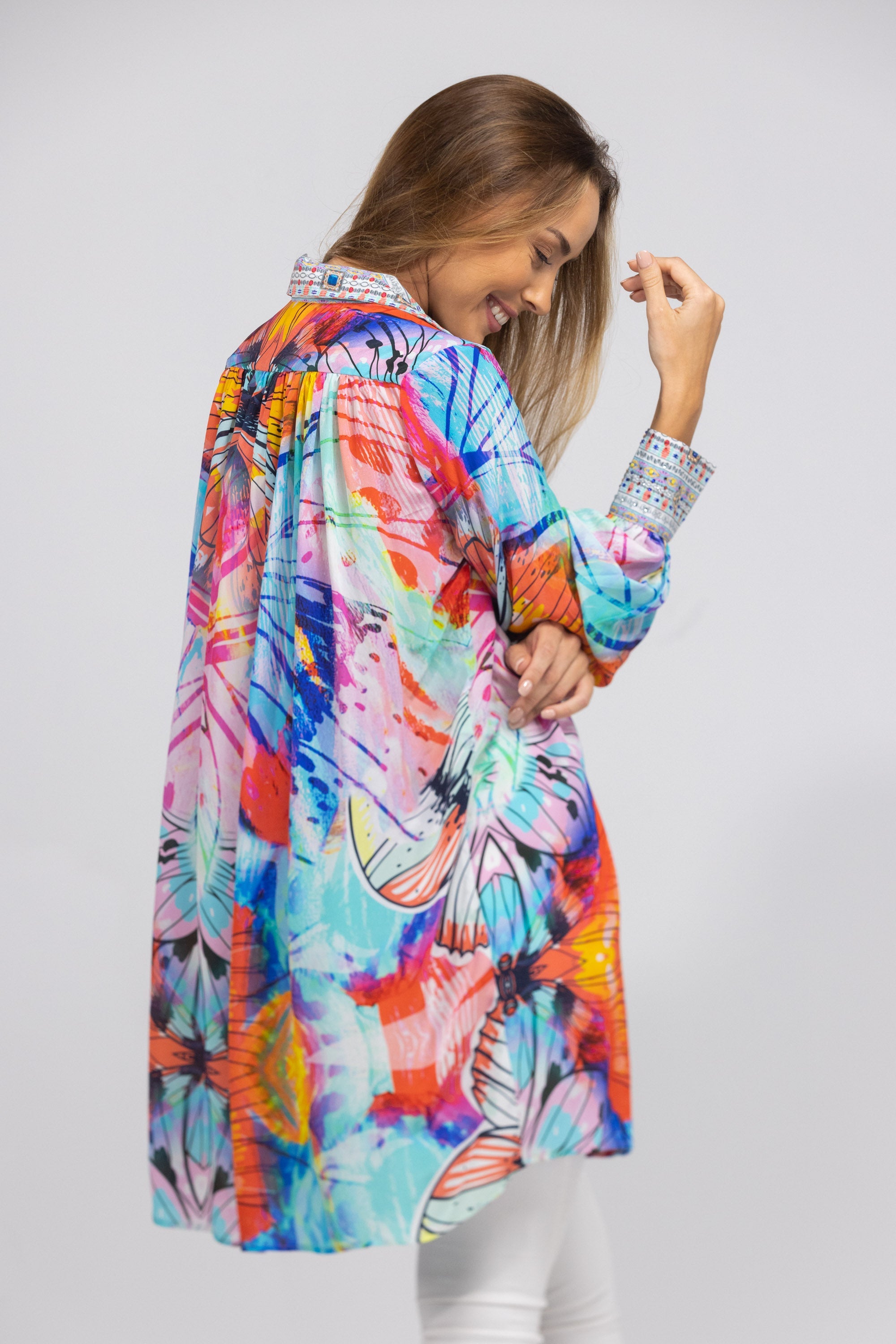 CANBERRA - PUFF SLEEVE DRESS