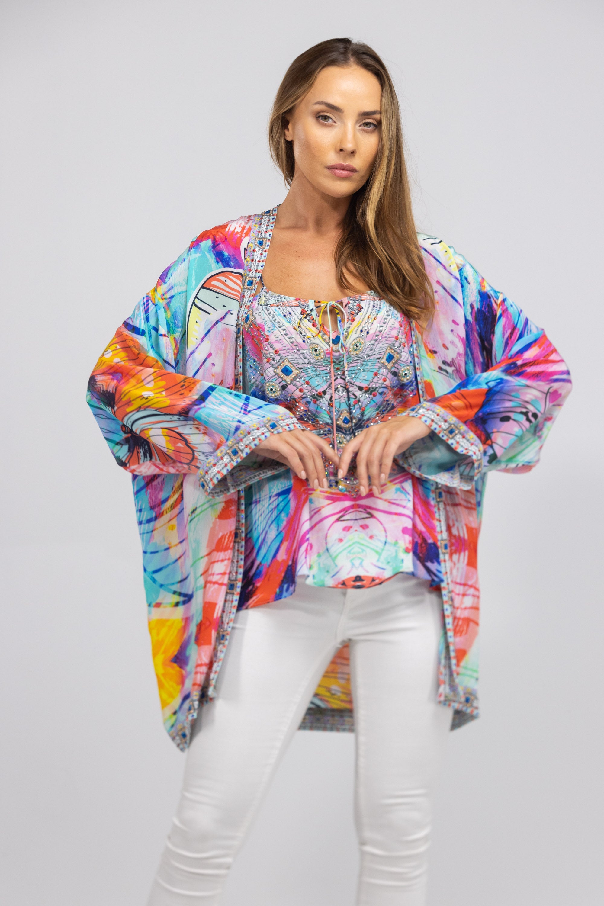 CANBERRA - KIMONO TOP