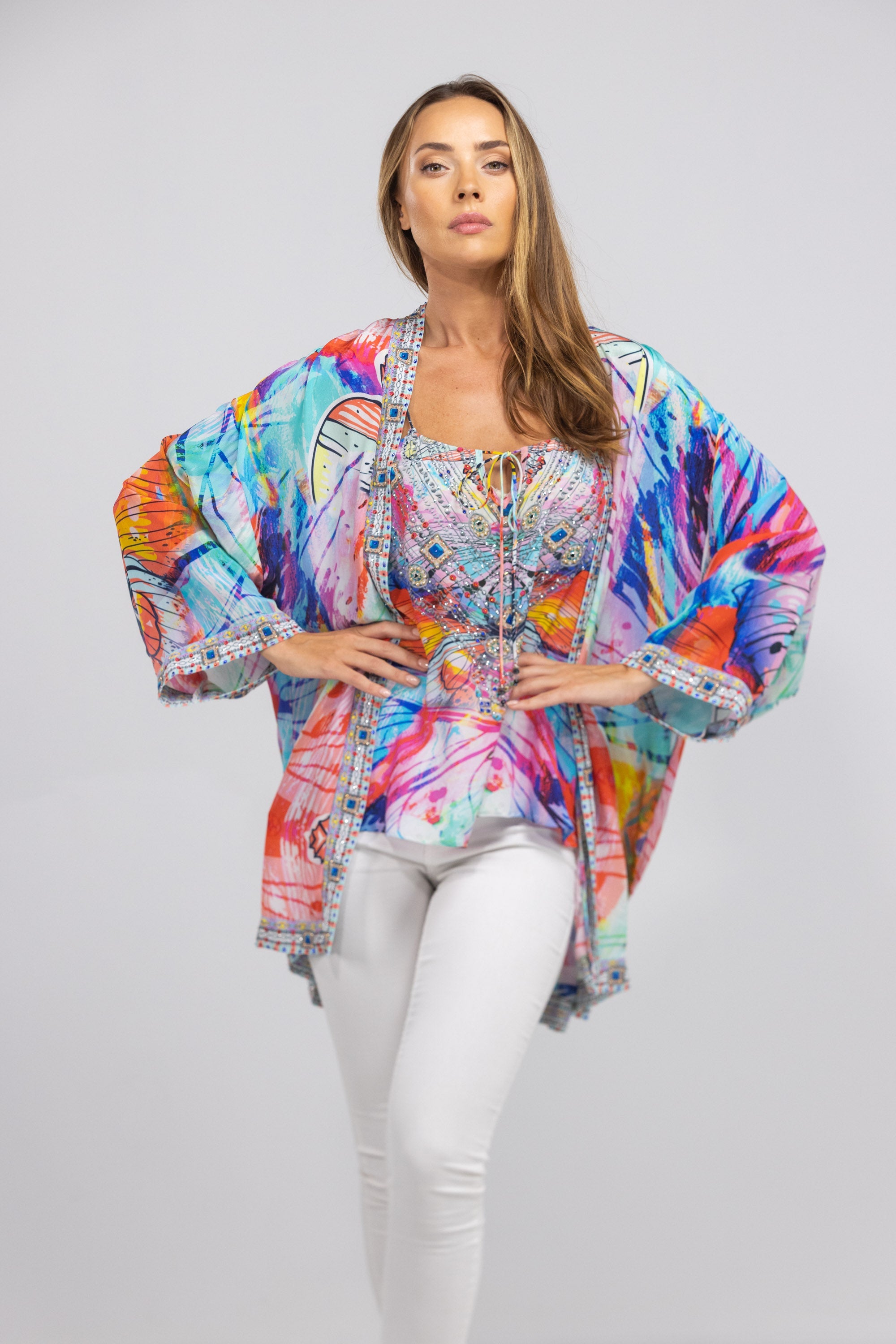 CANBERRA - KIMONO TOP