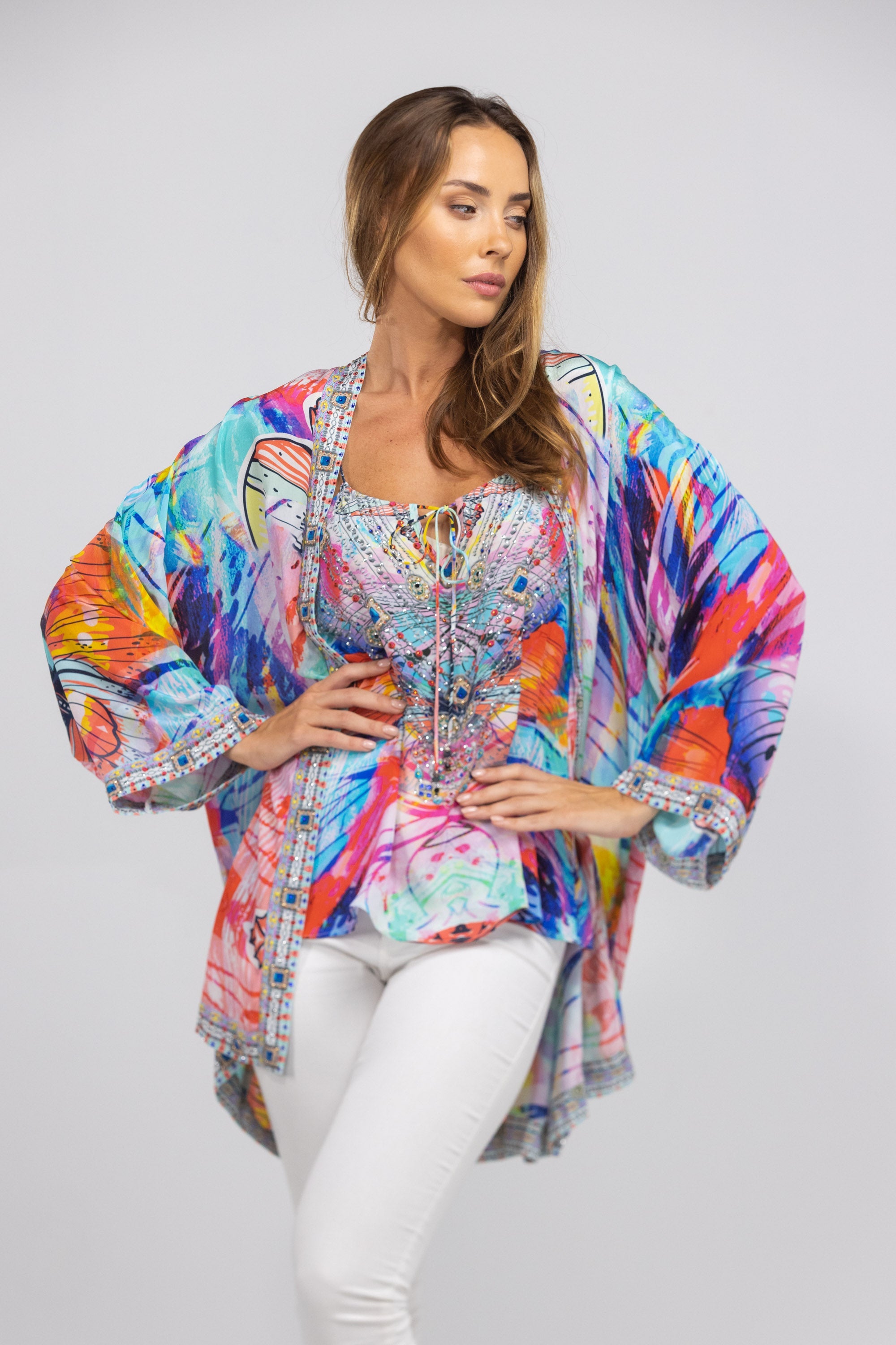 CANBERRA - KIMONO TOP