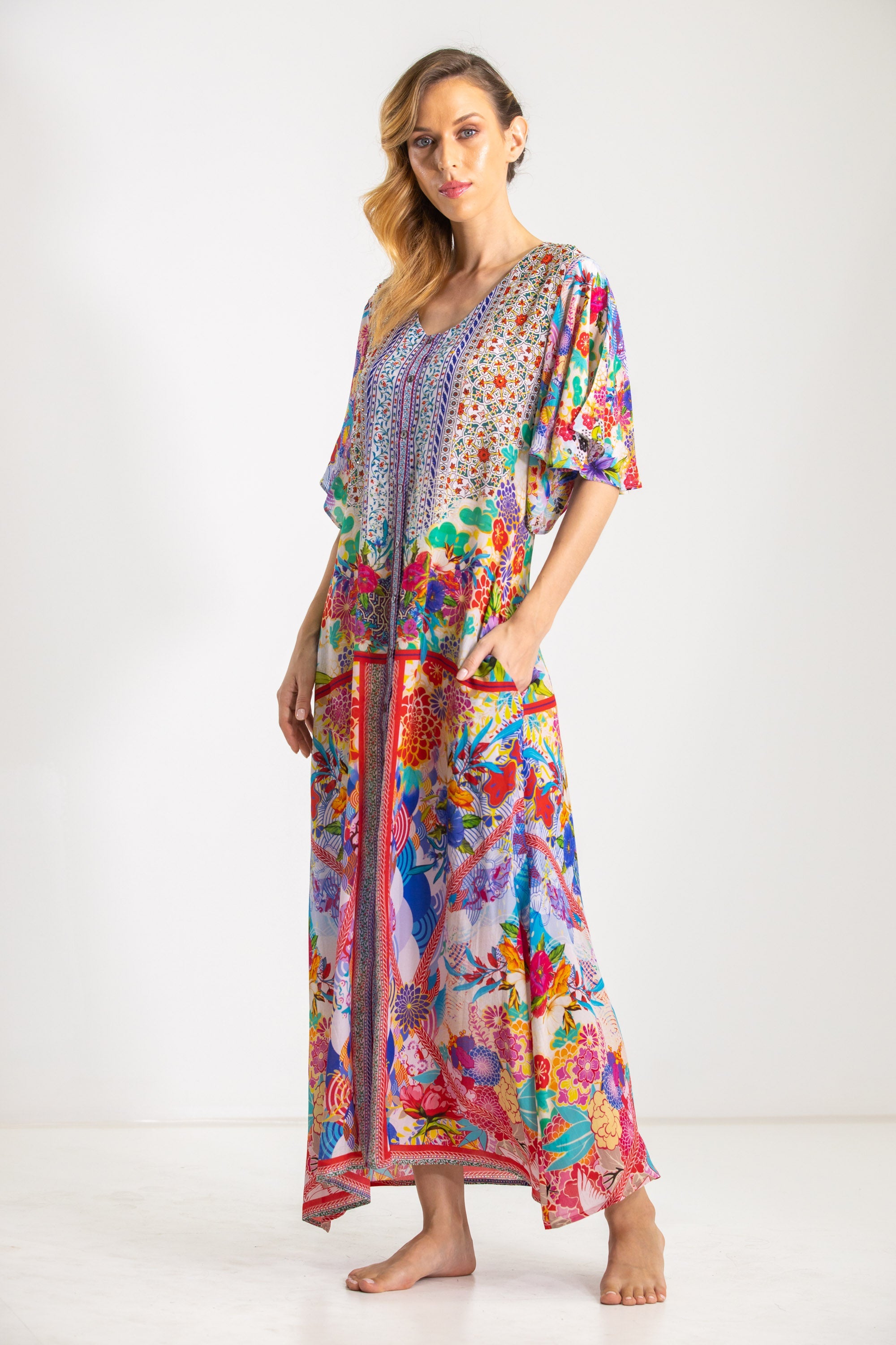 BOBOLI GARDENIA - MAXI SUNDRESS
