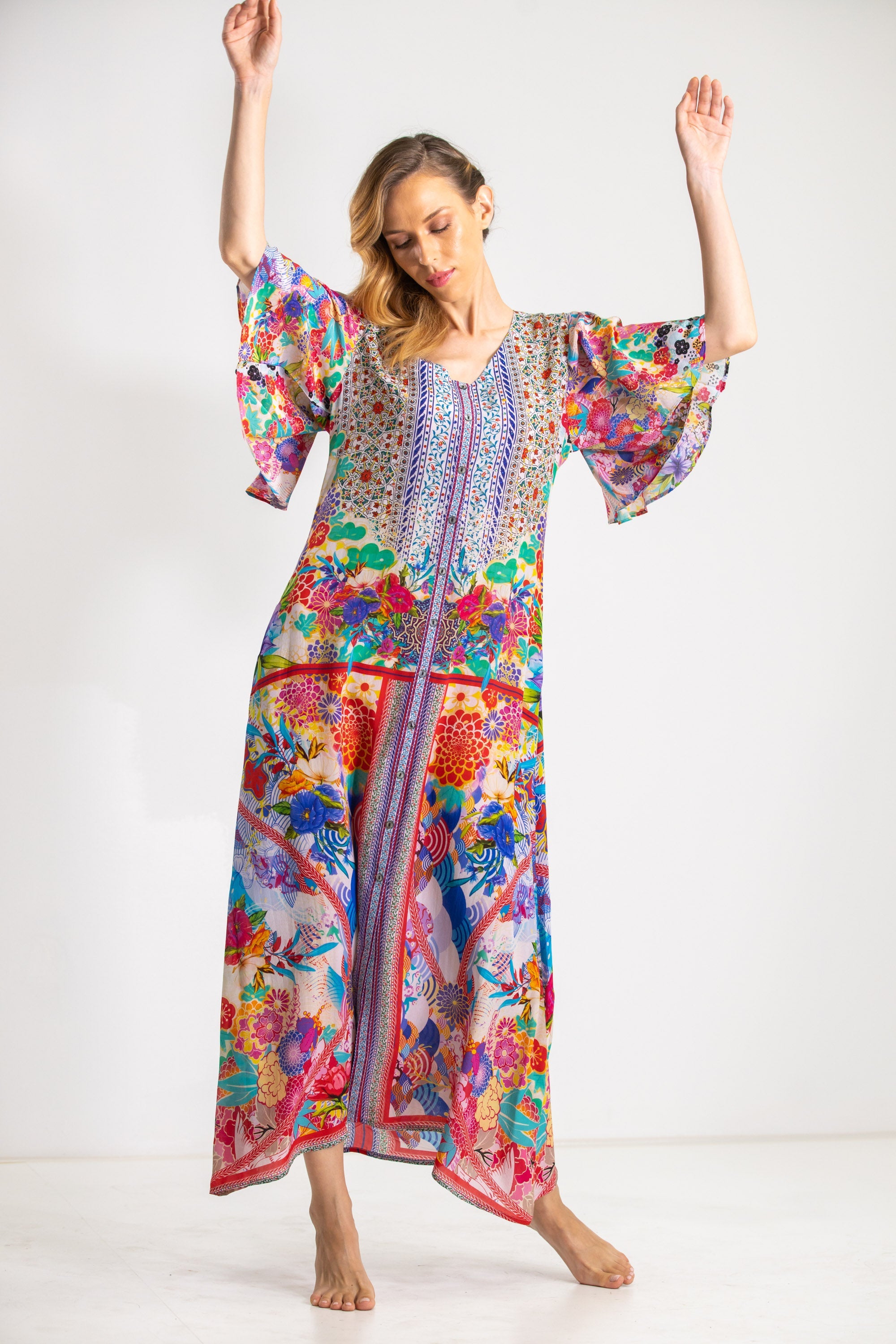 BOBOLI GARDENIA - MAXI SUNDRESS