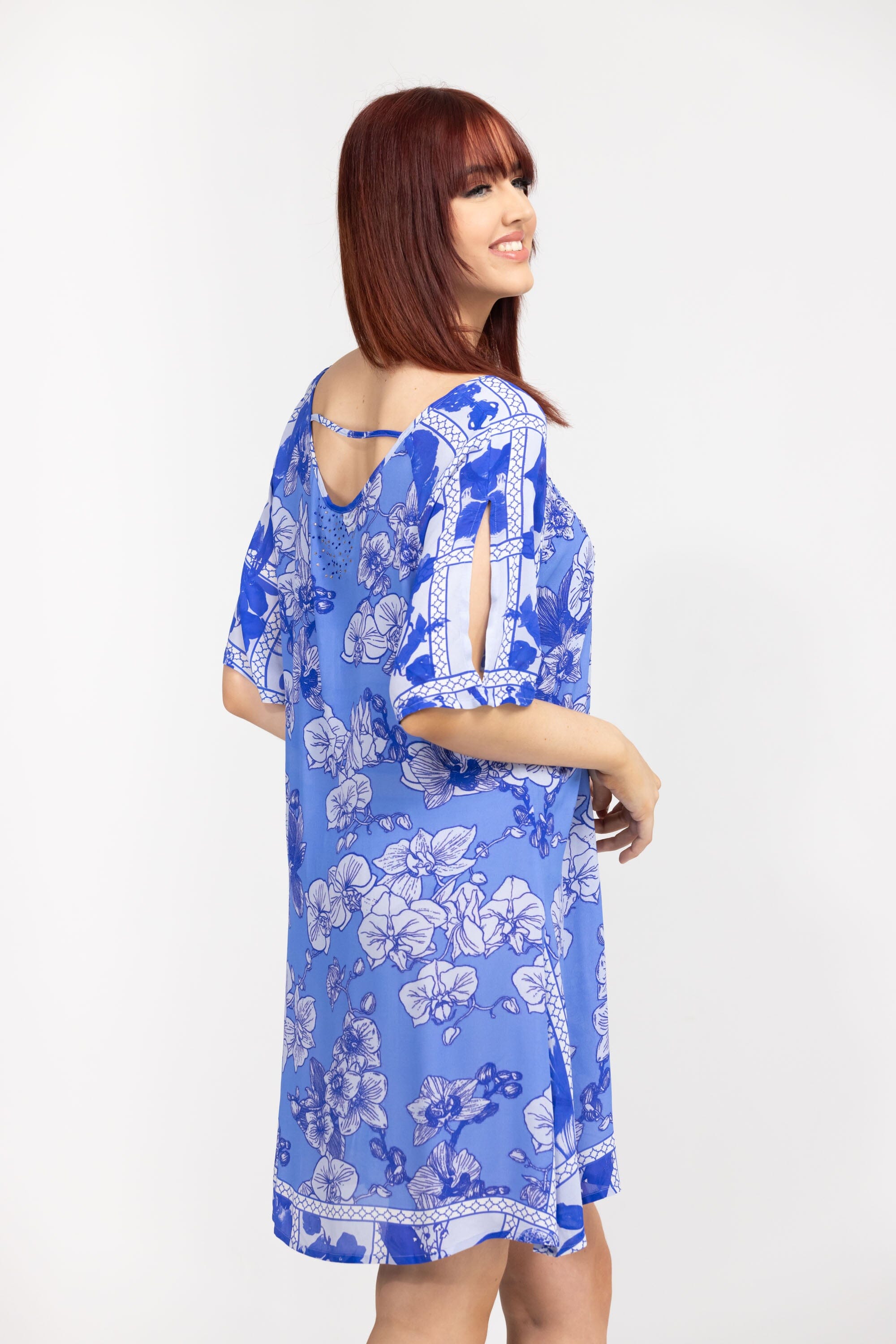 FINLANDIA - SLIT SLEEVE DRESS - TheSwankStore