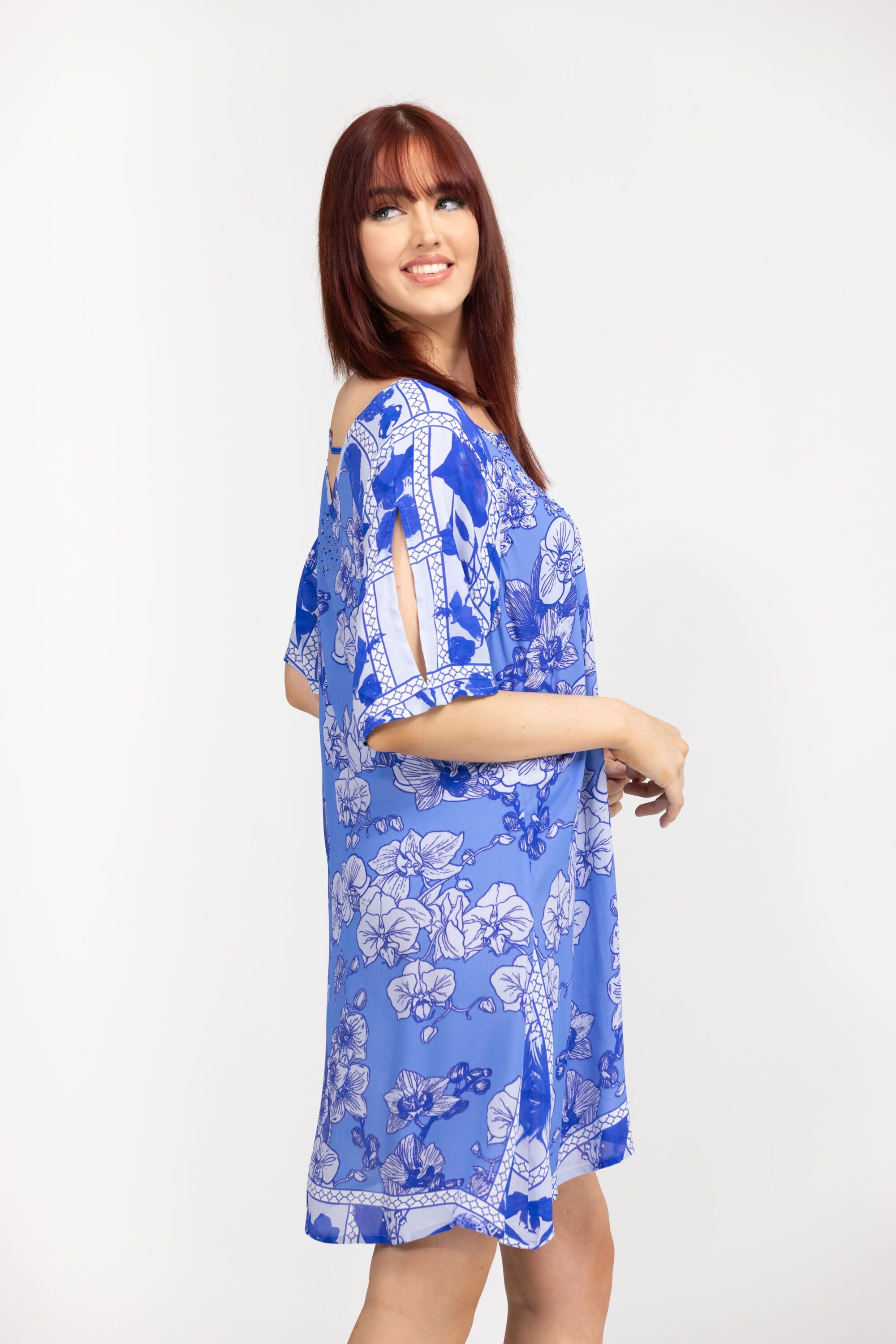 FINLANDIA - SLIT SLEEVE DRESS - TheSwankStore