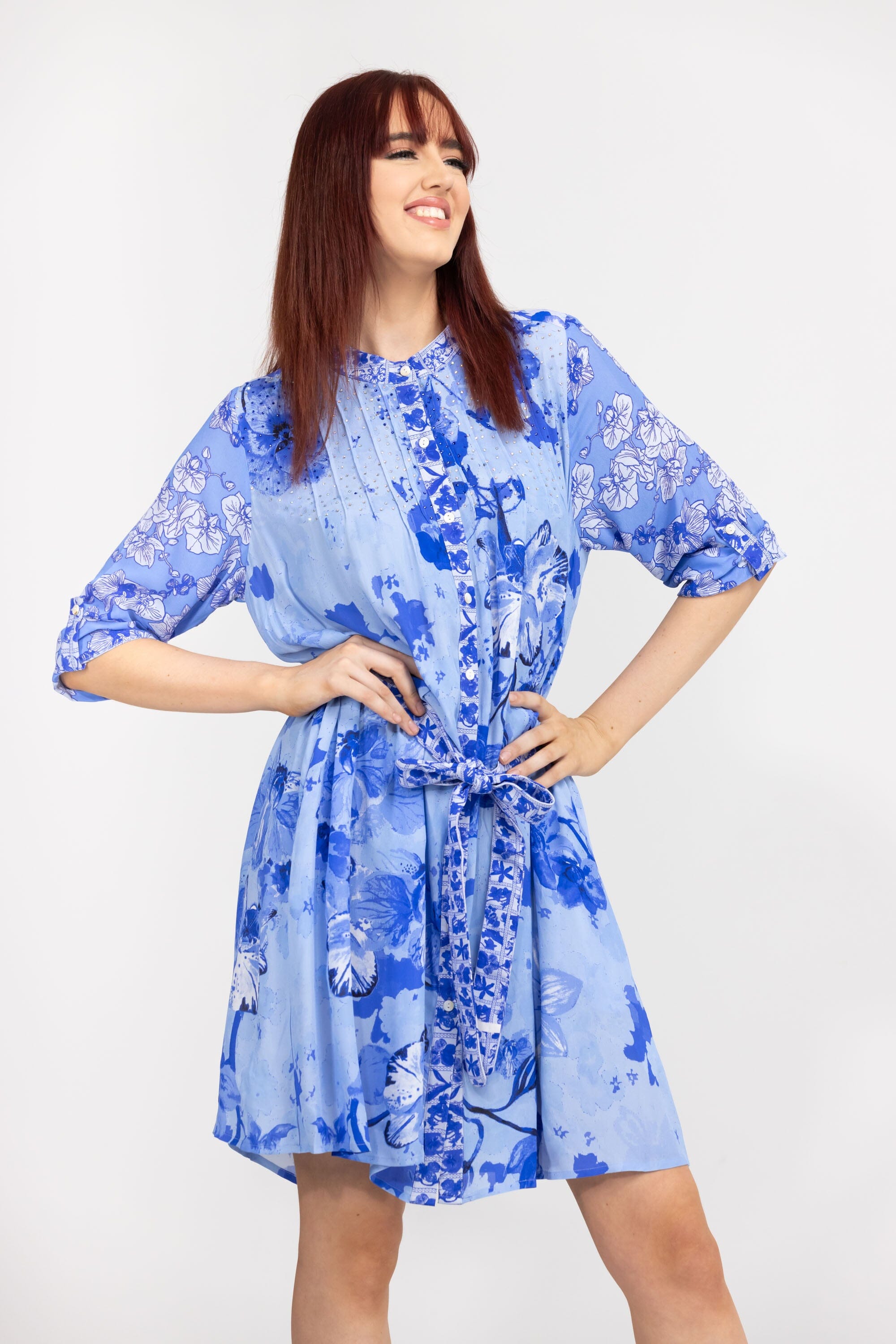 FINLANDIA - PINTUCK DRESS - TheSwankStore