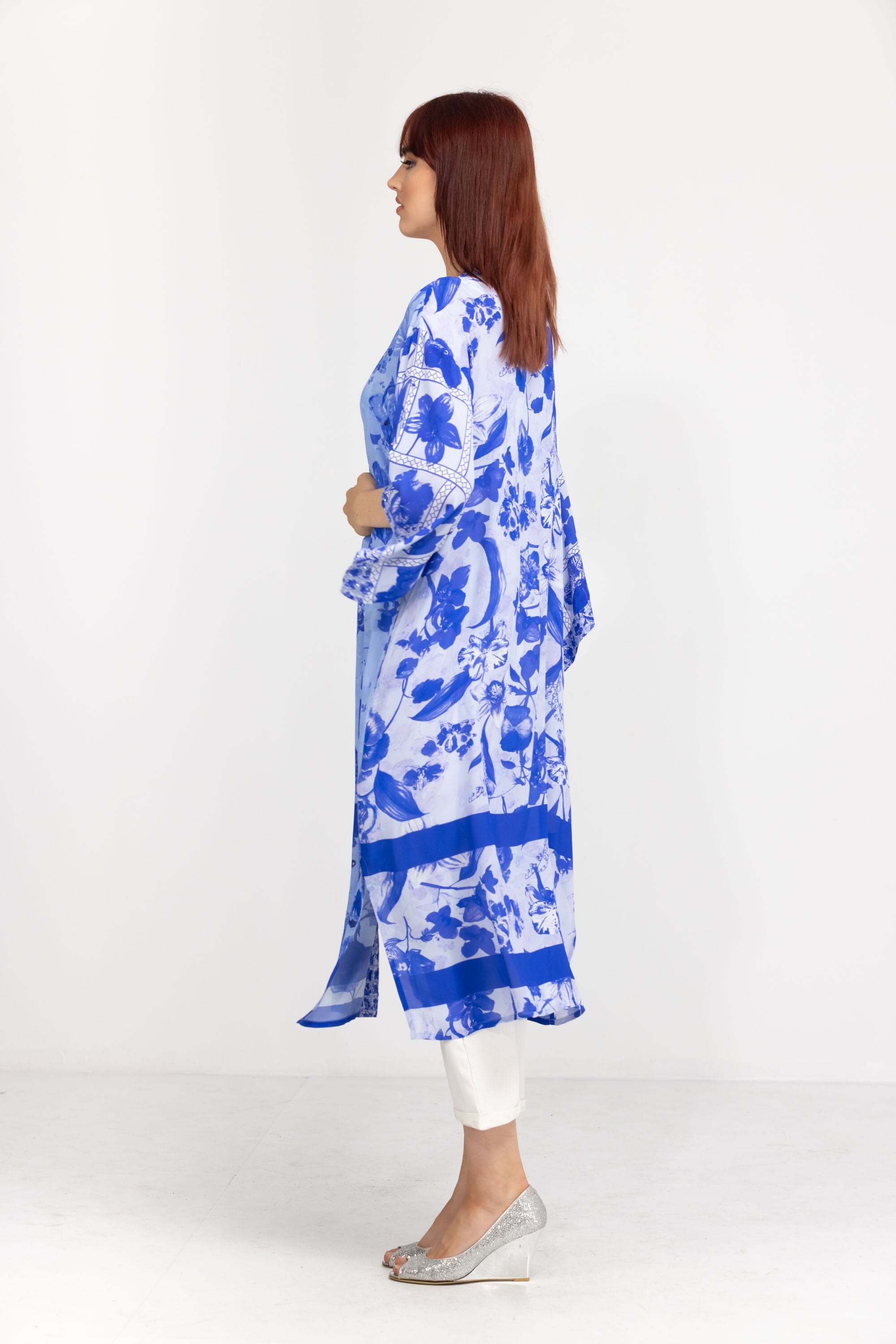 FINLANDIA  - KIMONO SHRUG (LONG) - TheSwankStore