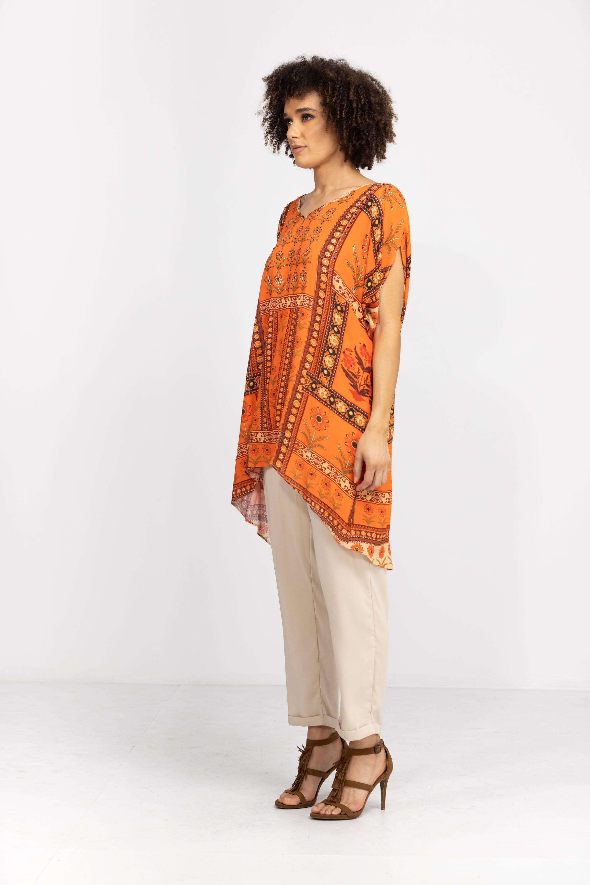 MAHOGANY - KAFTAN TUNIC - TheSwankStore
