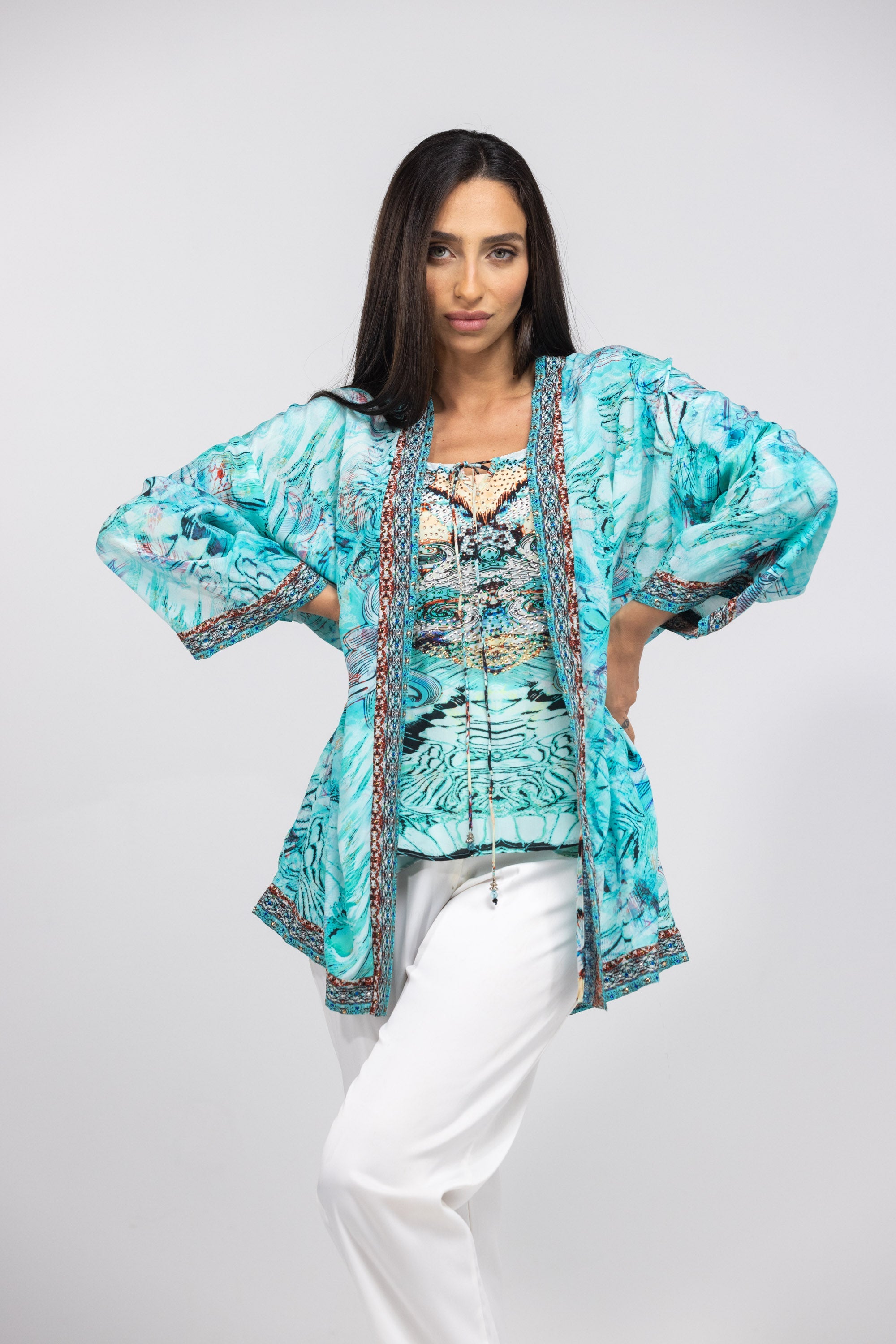 GOLDCOAST - KIMONO TOP