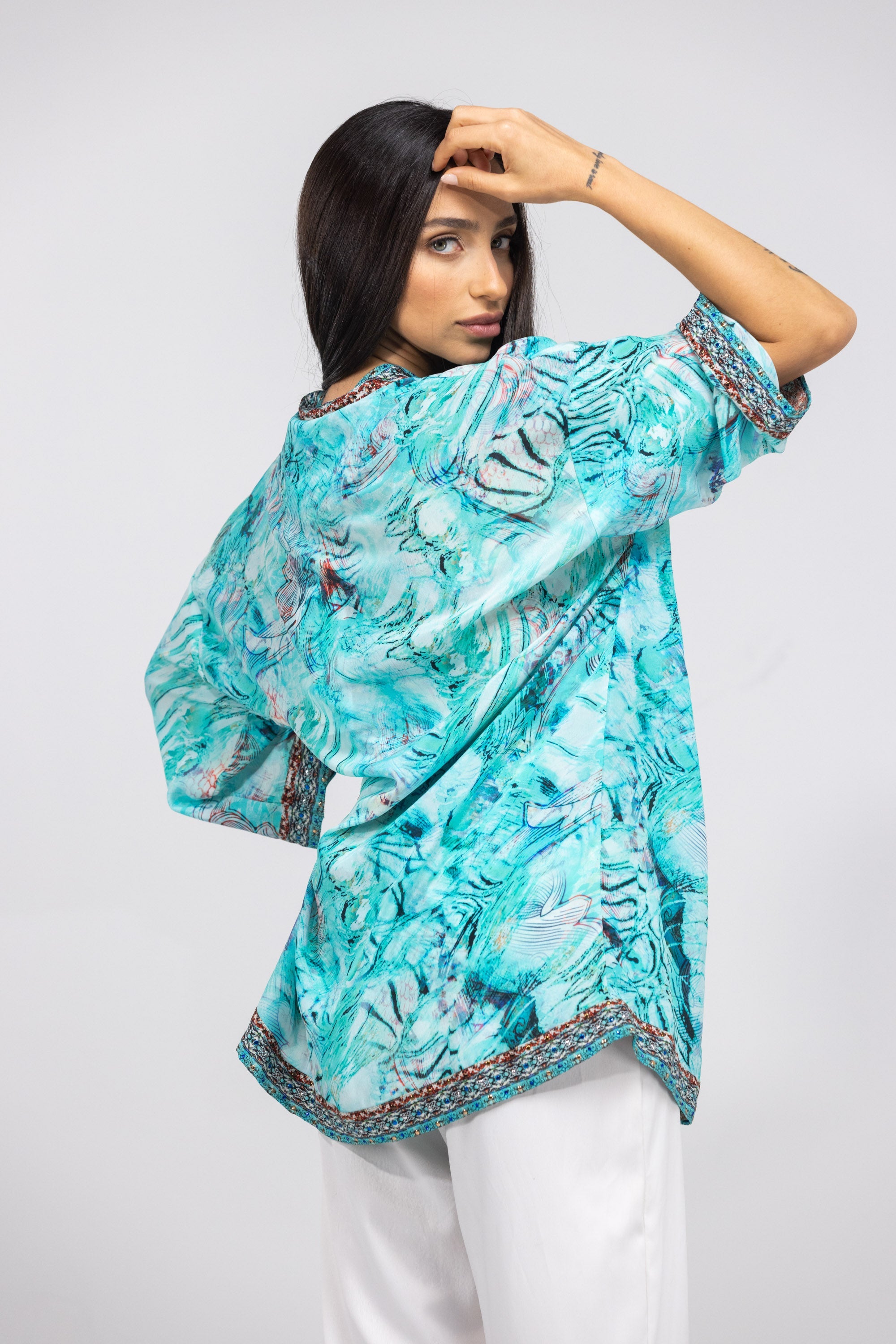 GOLDCOAST - KIMONO TOP
