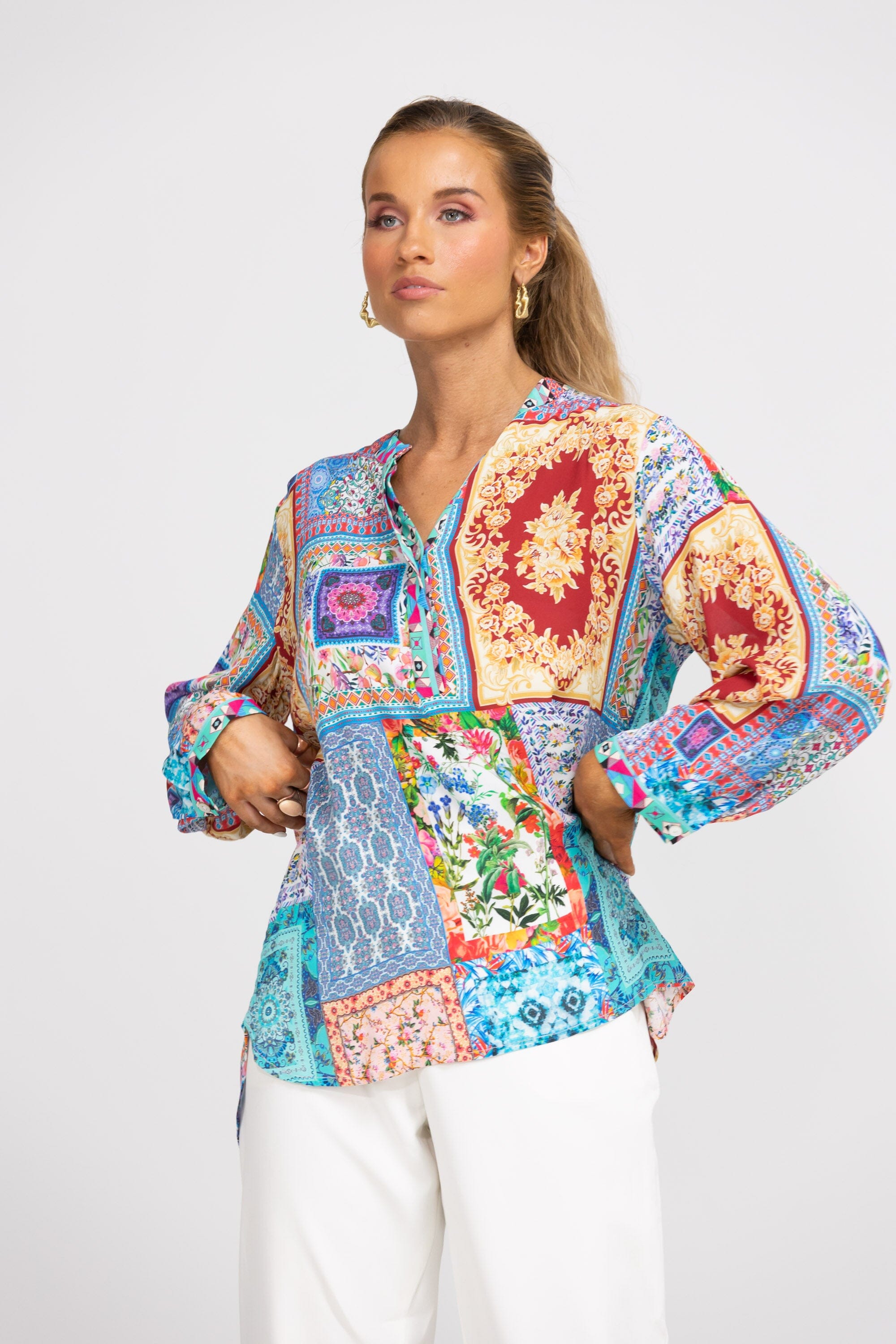 DAMASCUS - MILANO SHIRT, WITHOUT COLLAR - TheSwankStore