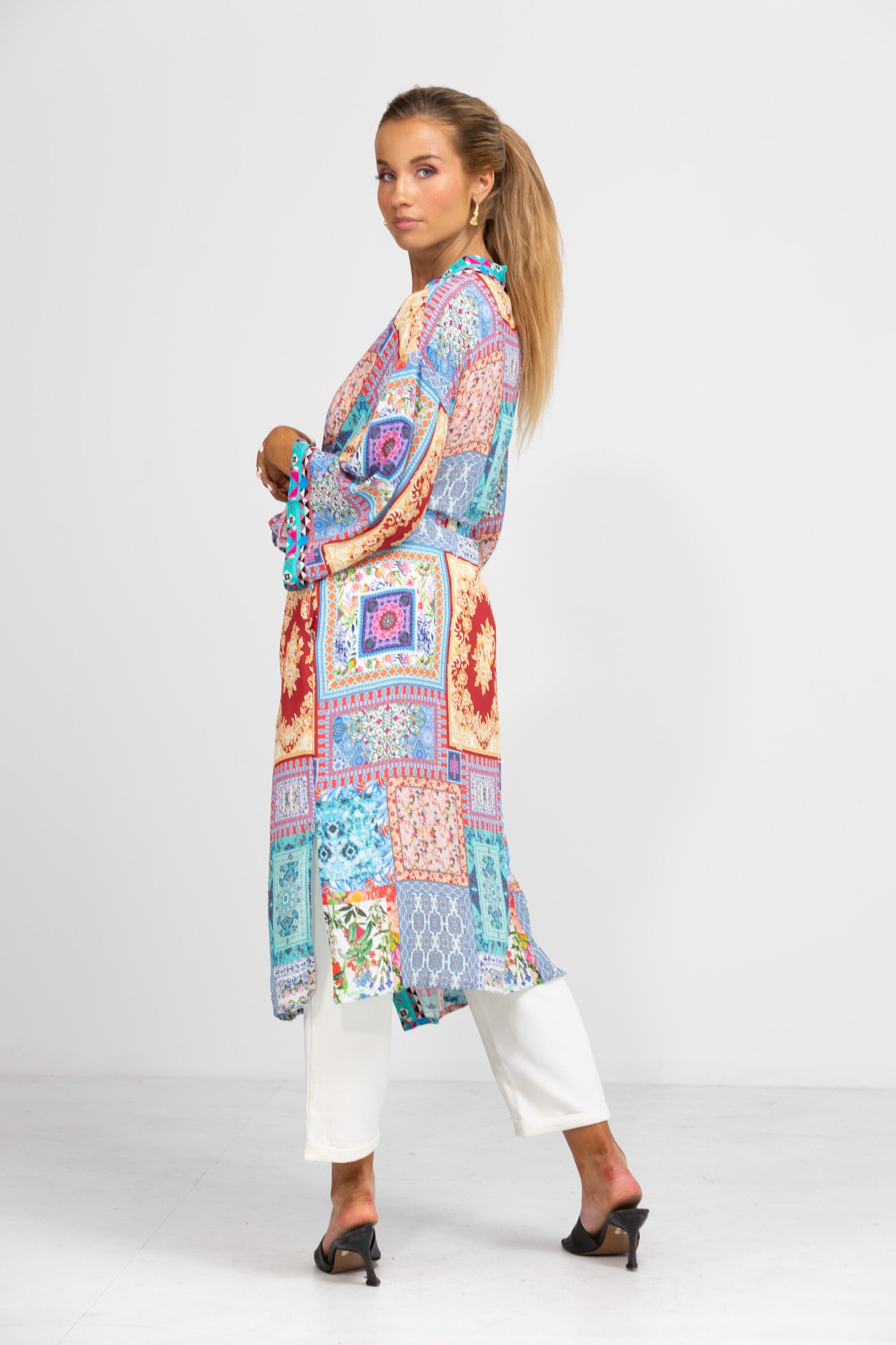 DAMASCUS - KIMONO SHRUG (LONG) - TheSwankStore