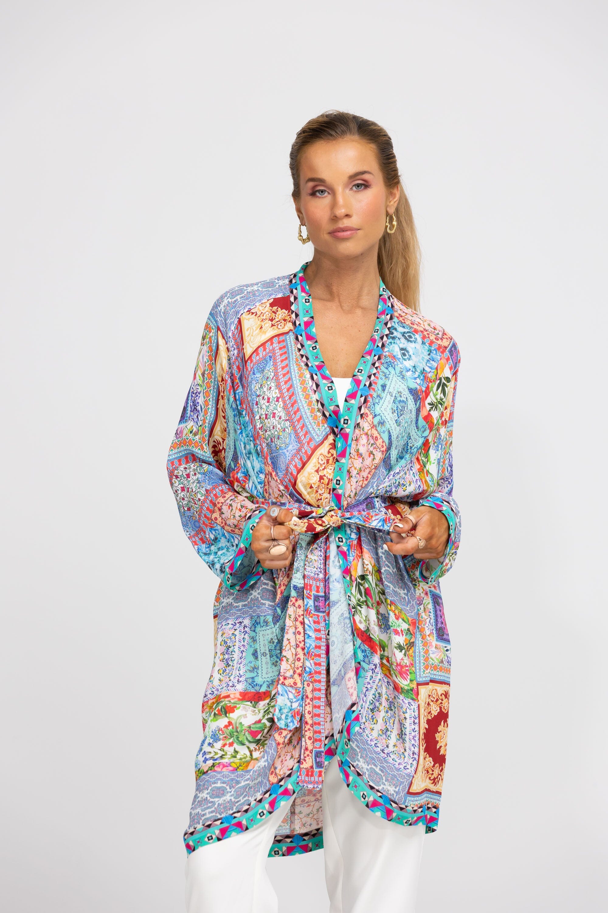 DAMASCUS - KIMONO SHRUG (SHORT) - TheSwankStore