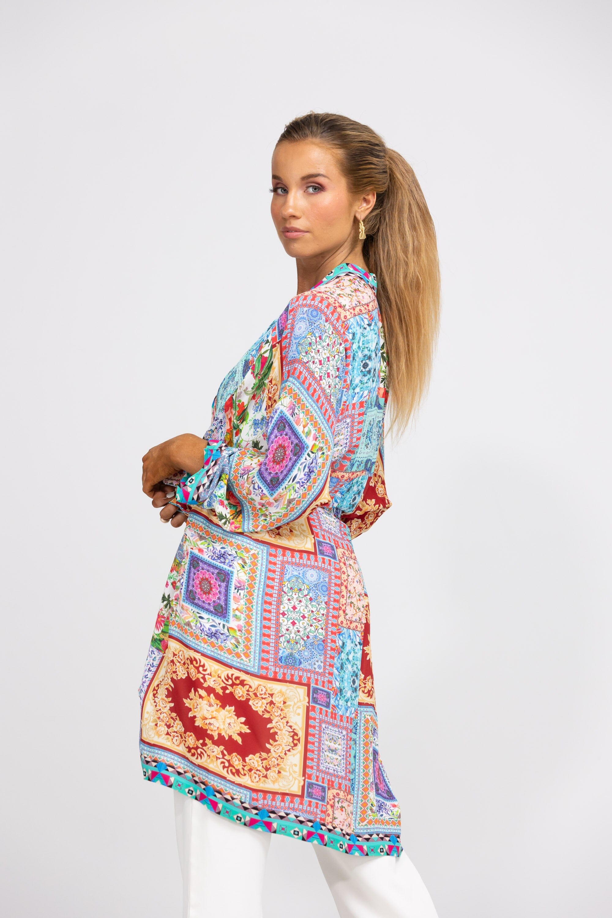 DAMASCUS - KIMONO SHRUG (SHORT) - TheSwankStore