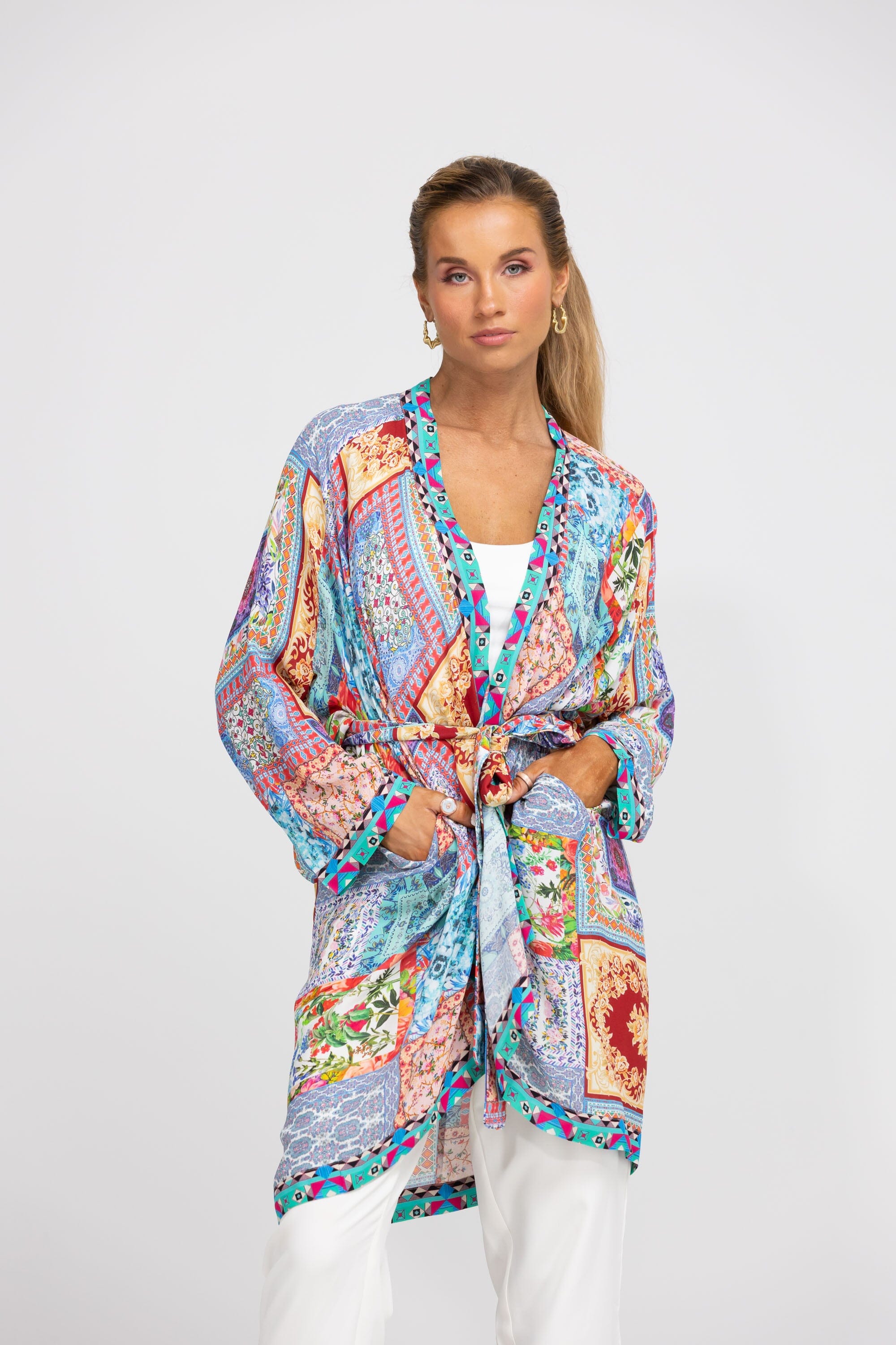 DAMASCUS - KIMONO SHRUG (SHORT) - TheSwankStore