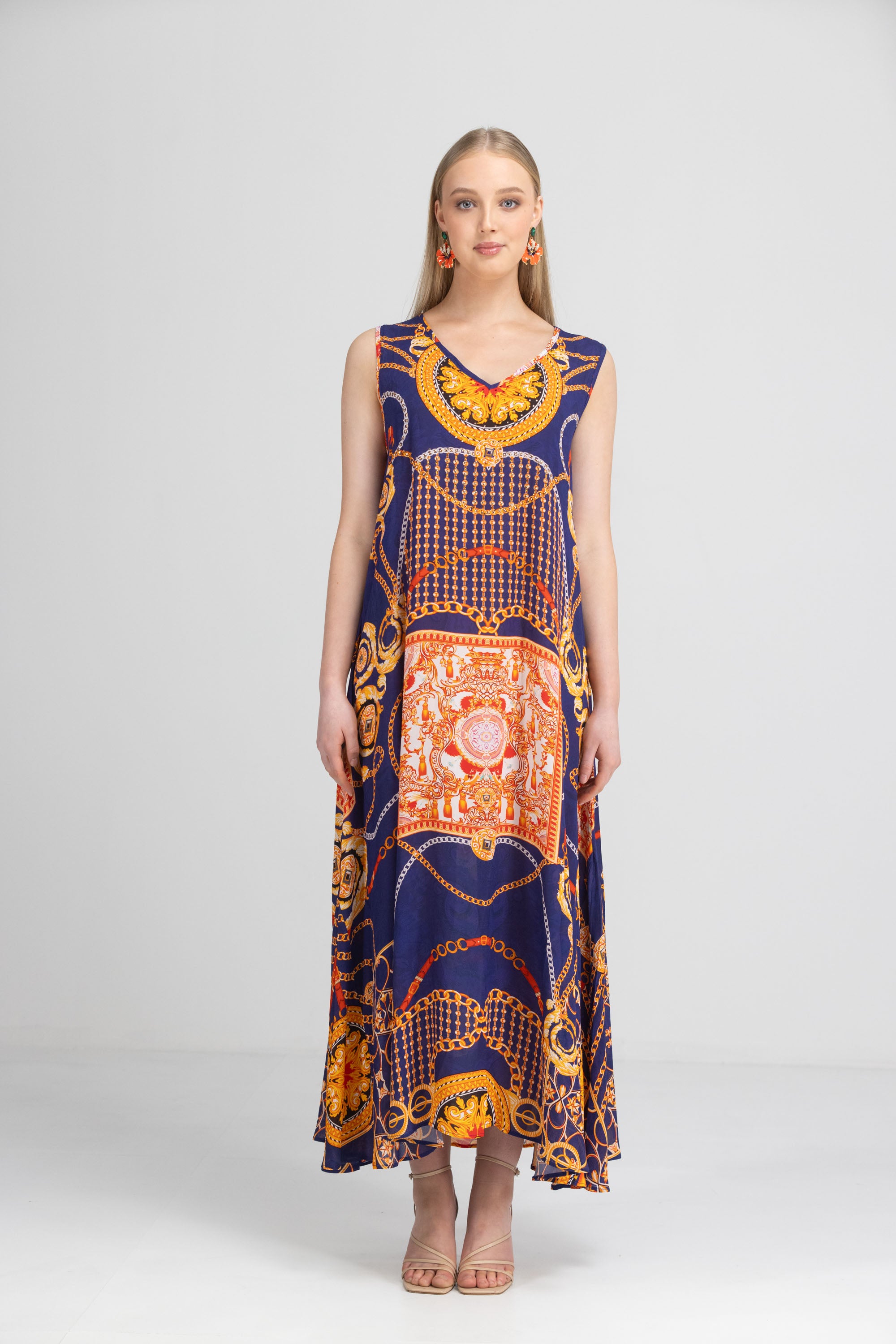 TEMPRANILLO - FLOWING MAXI DRESS