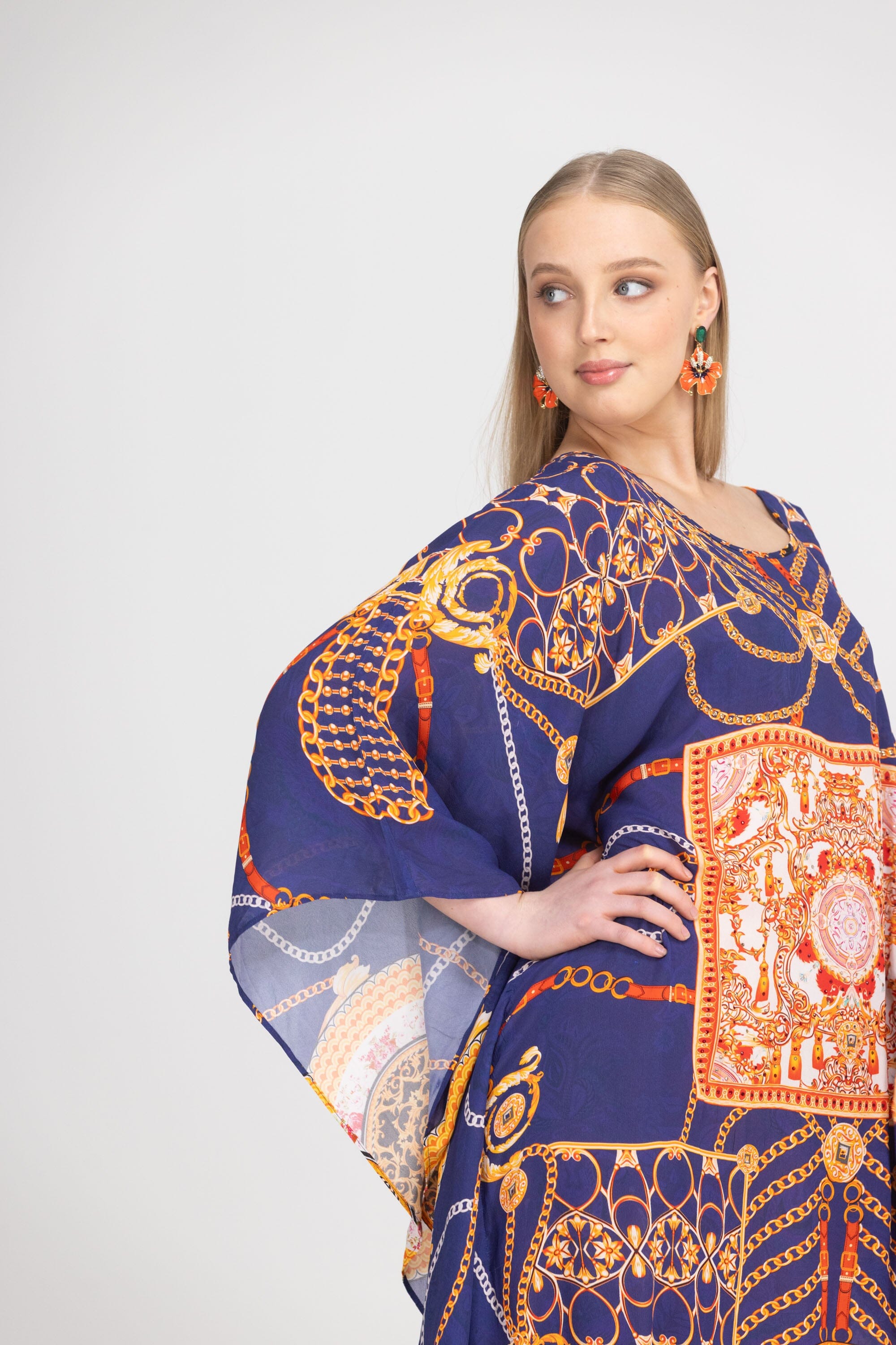 TEMPRANILLO - SHORT KAFTAN - TheSwankStore