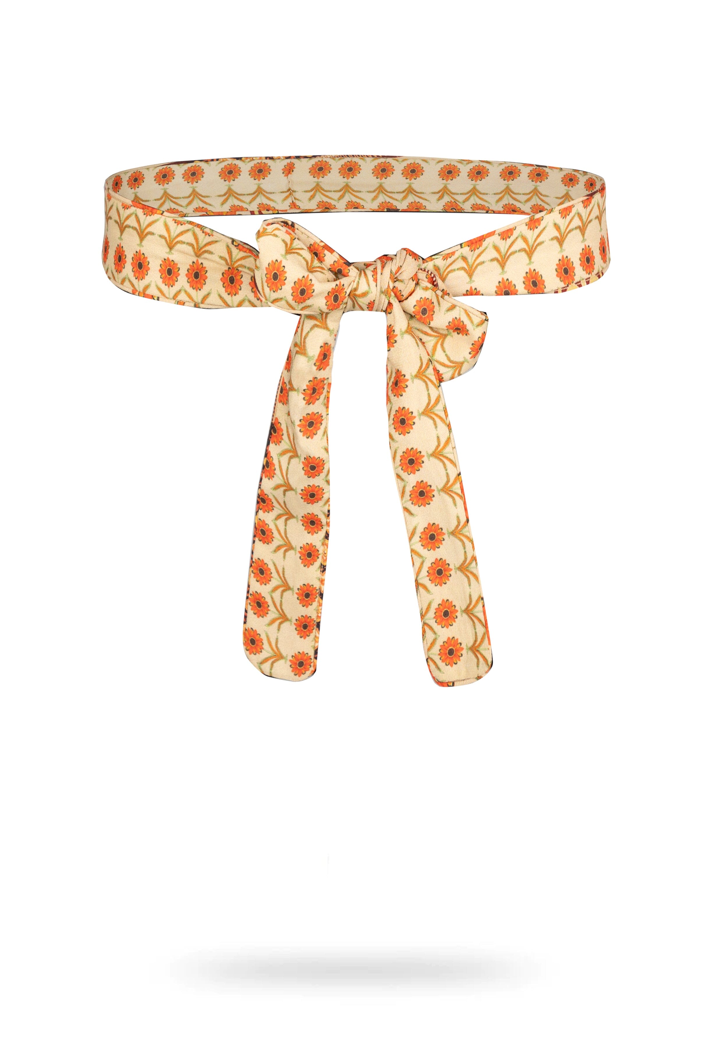 MAHOGANY - TIE UP BELT - TheSwankStore