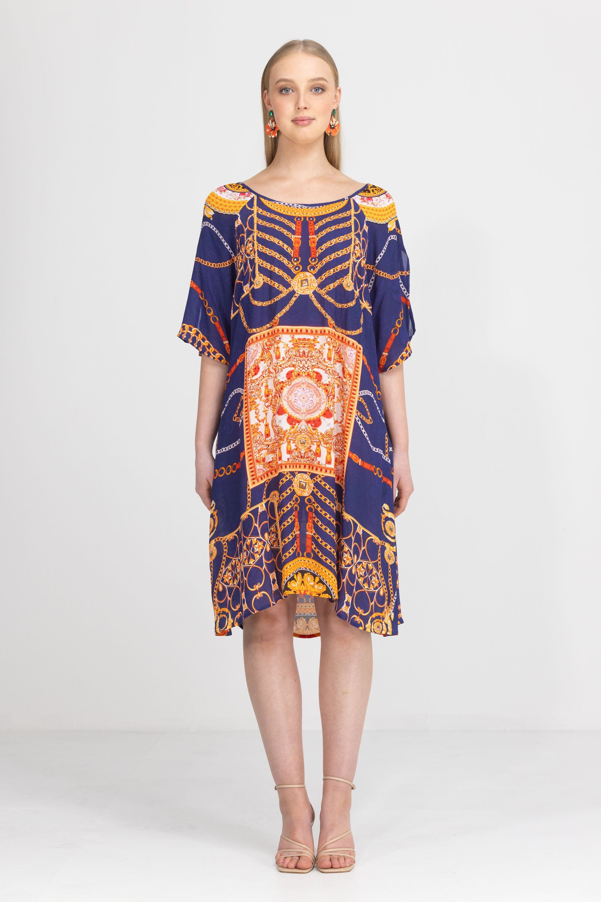 TEMPRANILLO - SLIT SLEEVE DRESS - TheSwankStore