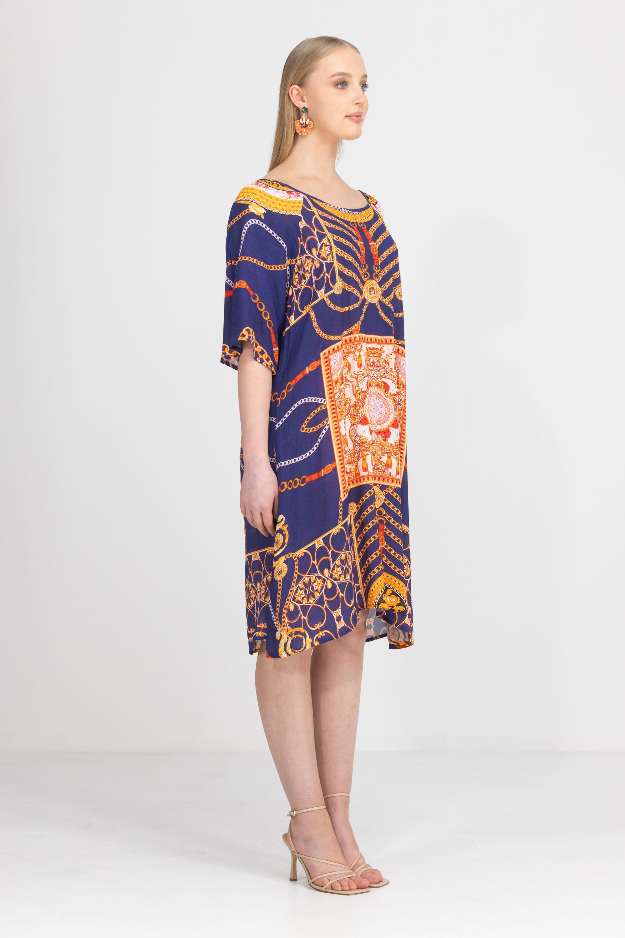 TEMPRANILLO - SLIT SLEEVE DRESS - TheSwankStore