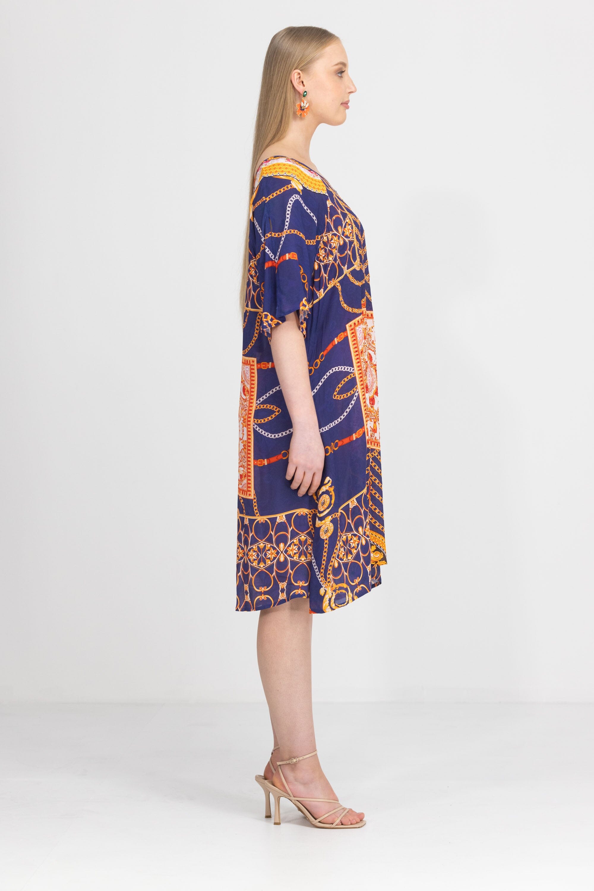 TEMPRANILLO - SLIT SLEEVE DRESS - TheSwankStore