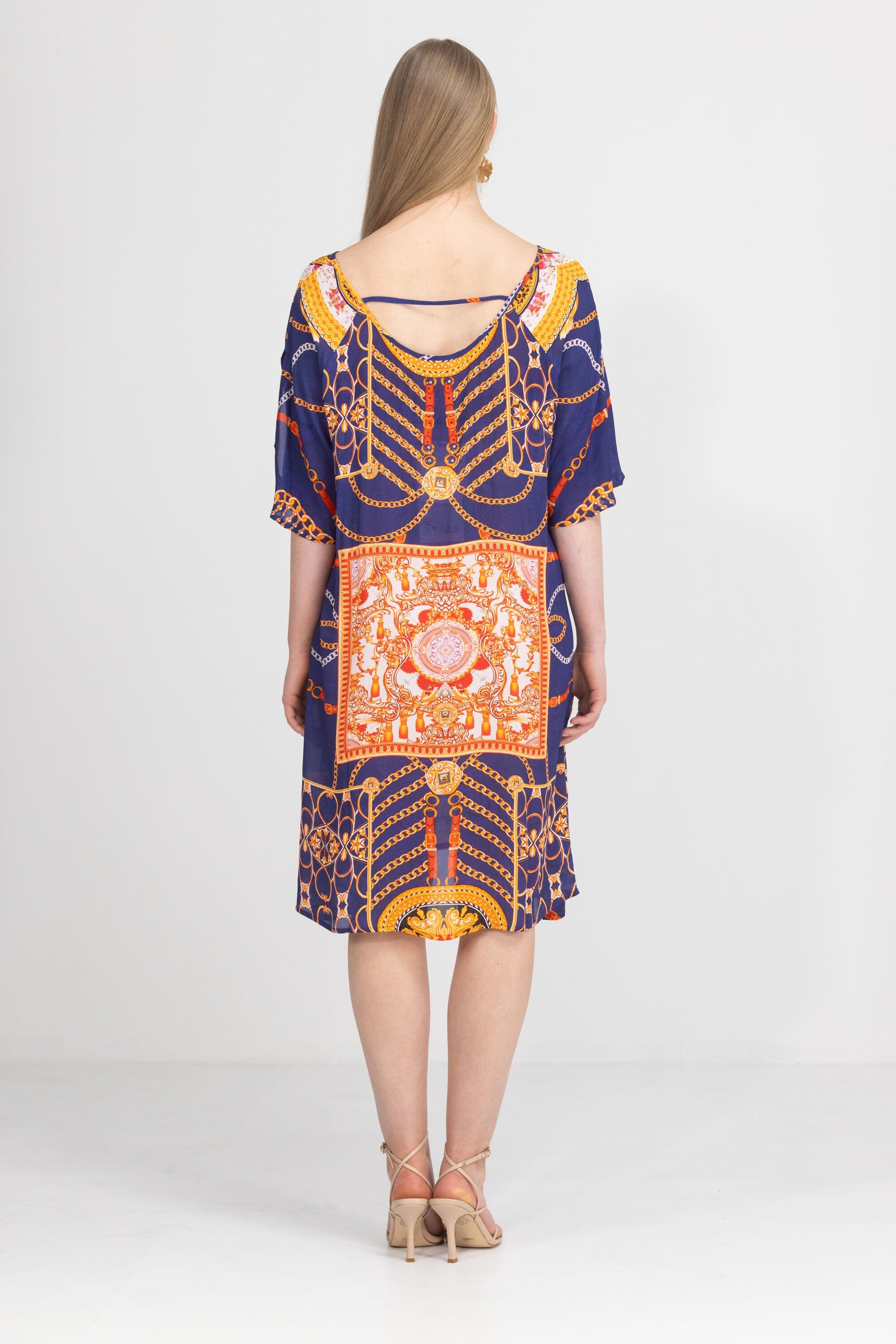 TEMPRANILLO - SLIT SLEEVE DRESS - TheSwankStore