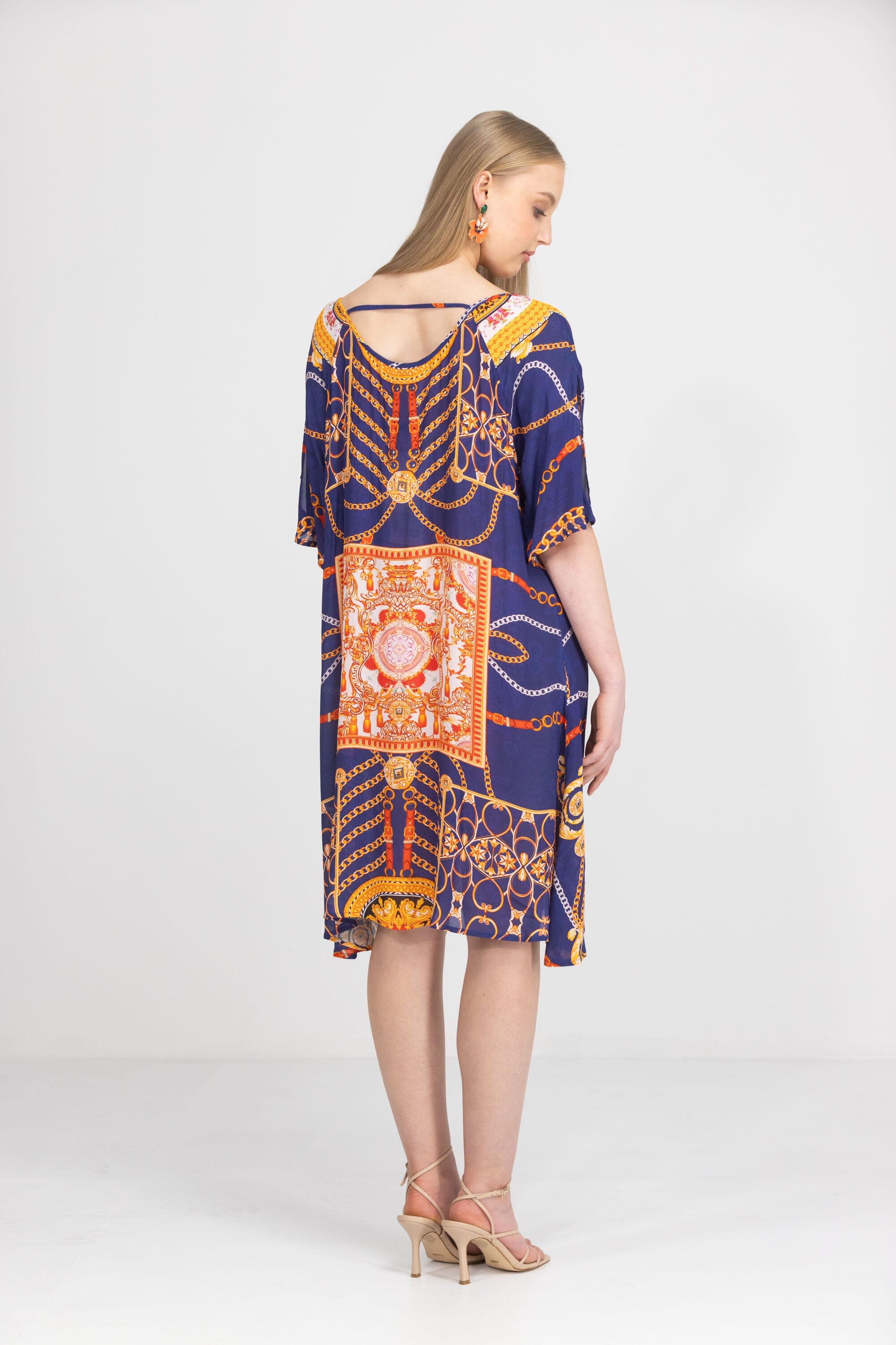 TEMPRANILLO - SLIT SLEEVE DRESS - TheSwankStore