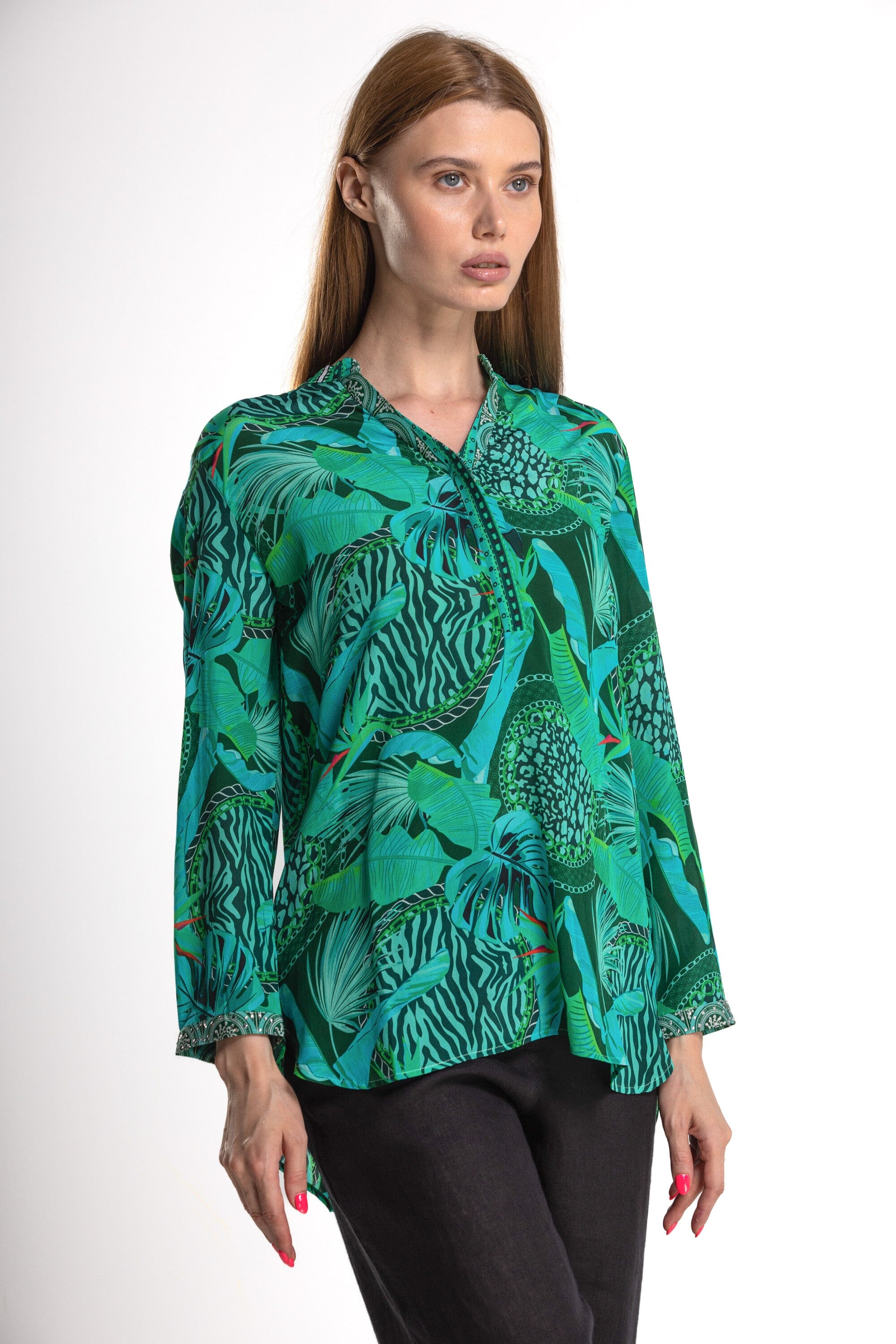 VIVALDI - MILANO SHIRT, WITHOUT COLLAR - TheSwankStore