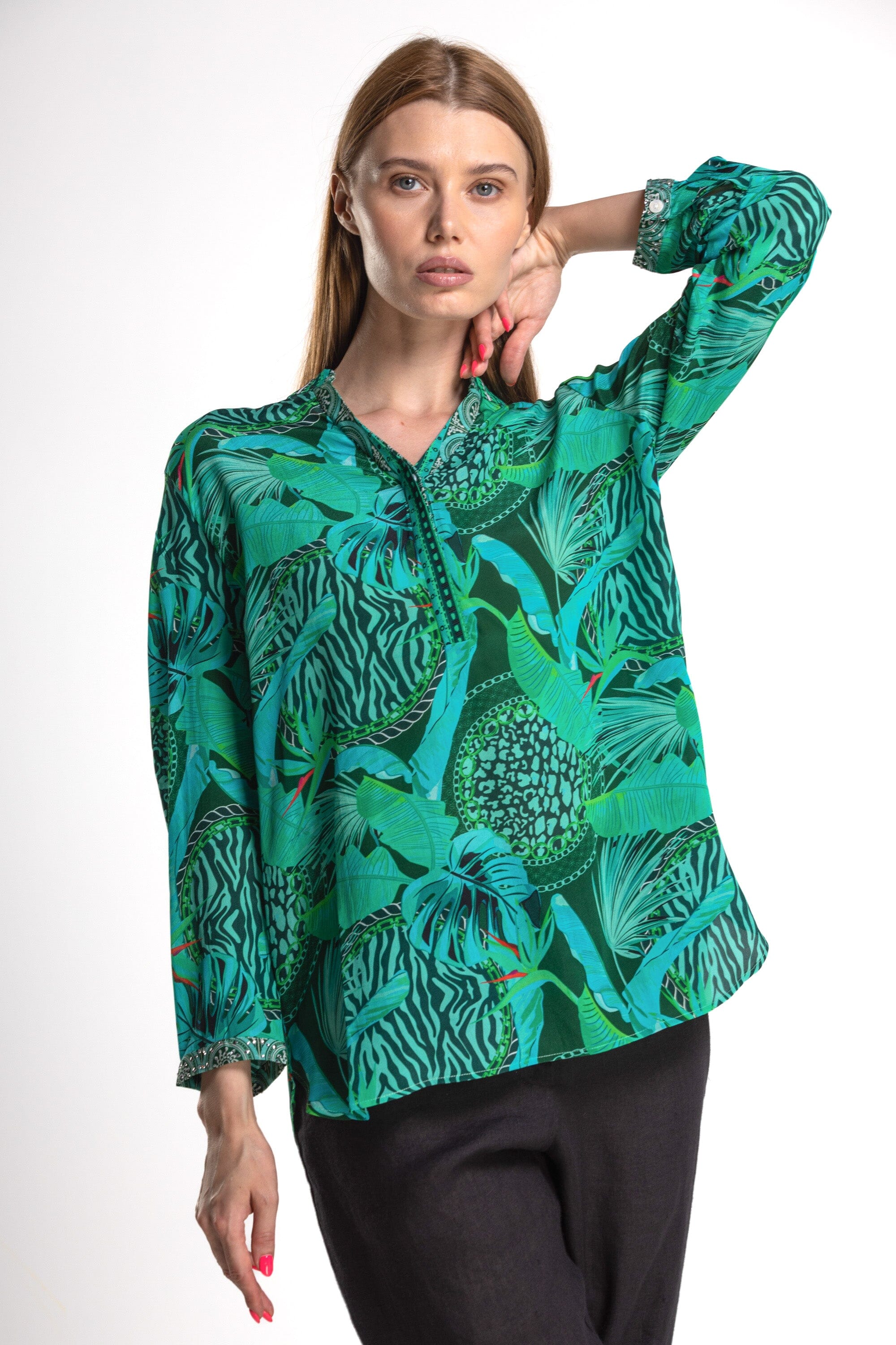 VIVALDI - MILANO SHIRT, WITHOUT COLLAR - TheSwankStore