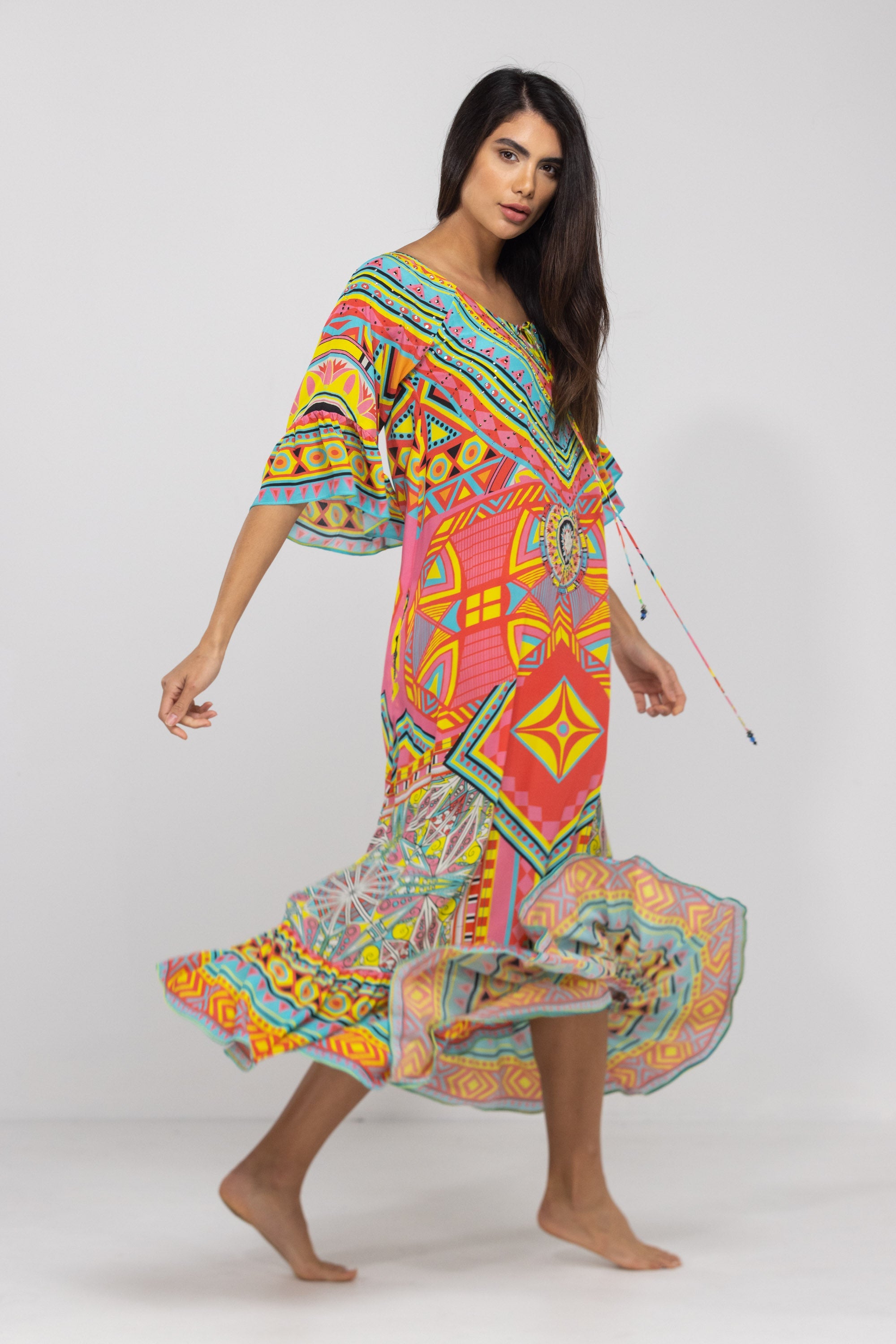 HOBART - GYPSY DRESS LONG