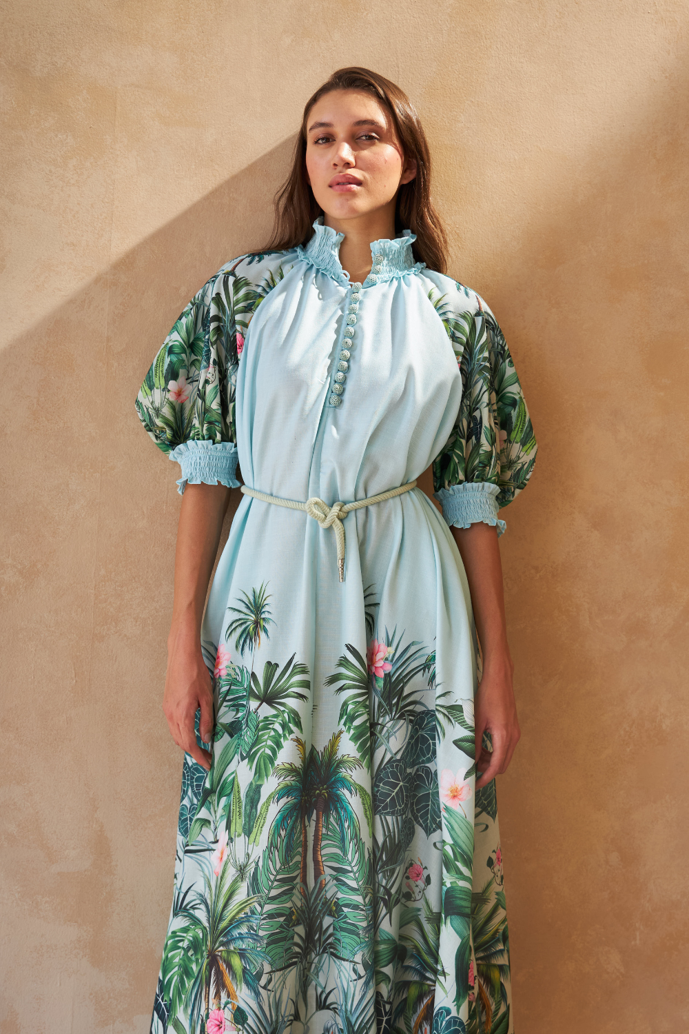 PALM GREEN - ALKA DRESS - TheSwankStore