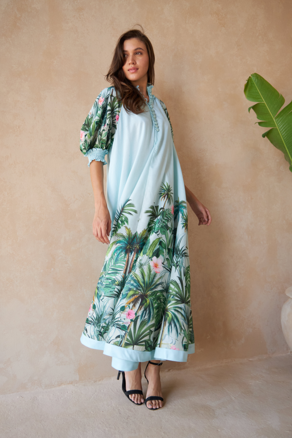PALM GREEN - ALKA DRESS - TheSwankStore